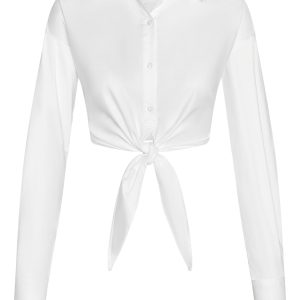 La Jolla Tie Shirt - White