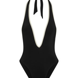 Cyprus One Piece - Black/Ivory