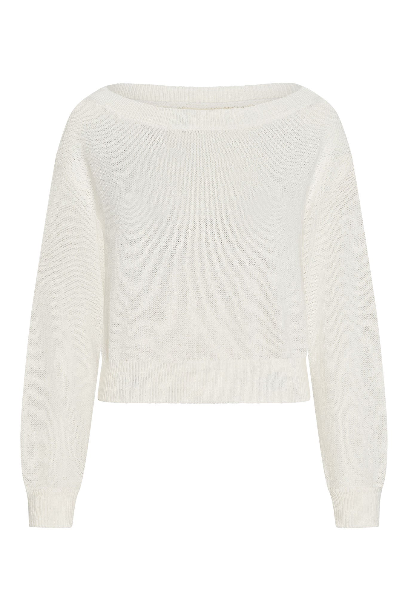 Brampton Island Sweater - Ivory Petit Jersey