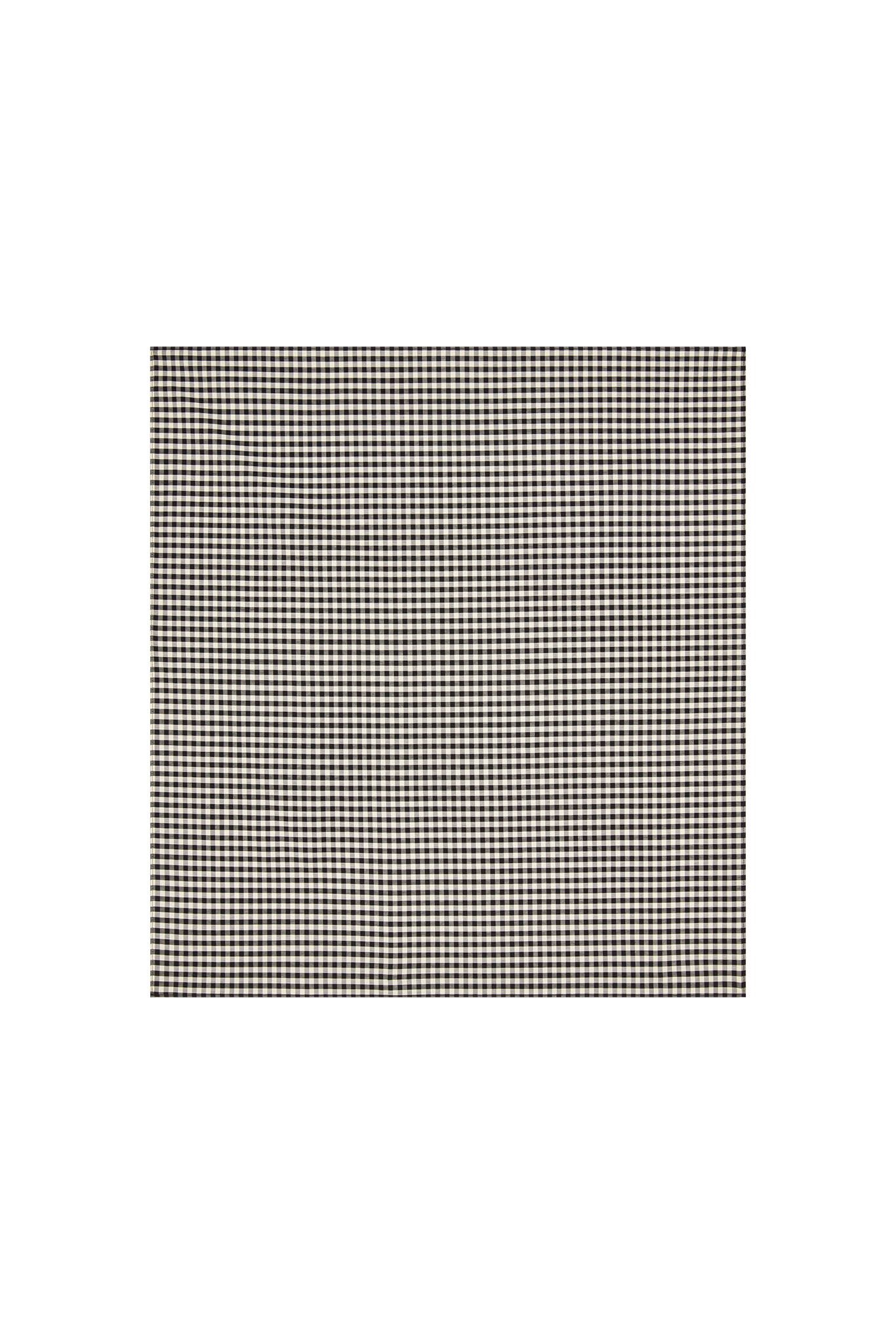 Monday Head Scarf - Black Gingham - Image 7