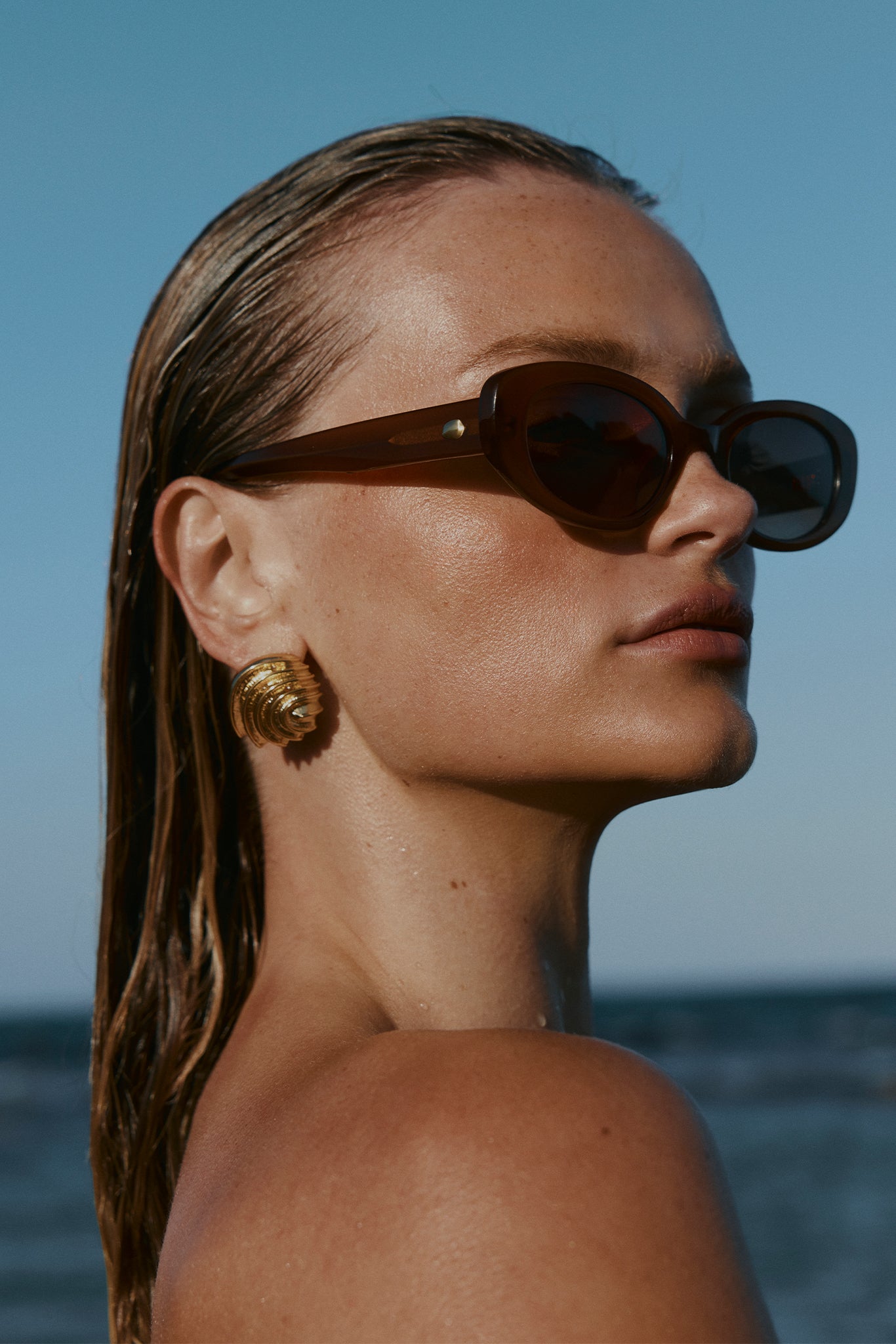 Es Vedrá Sunglasses - Brown - Image 2