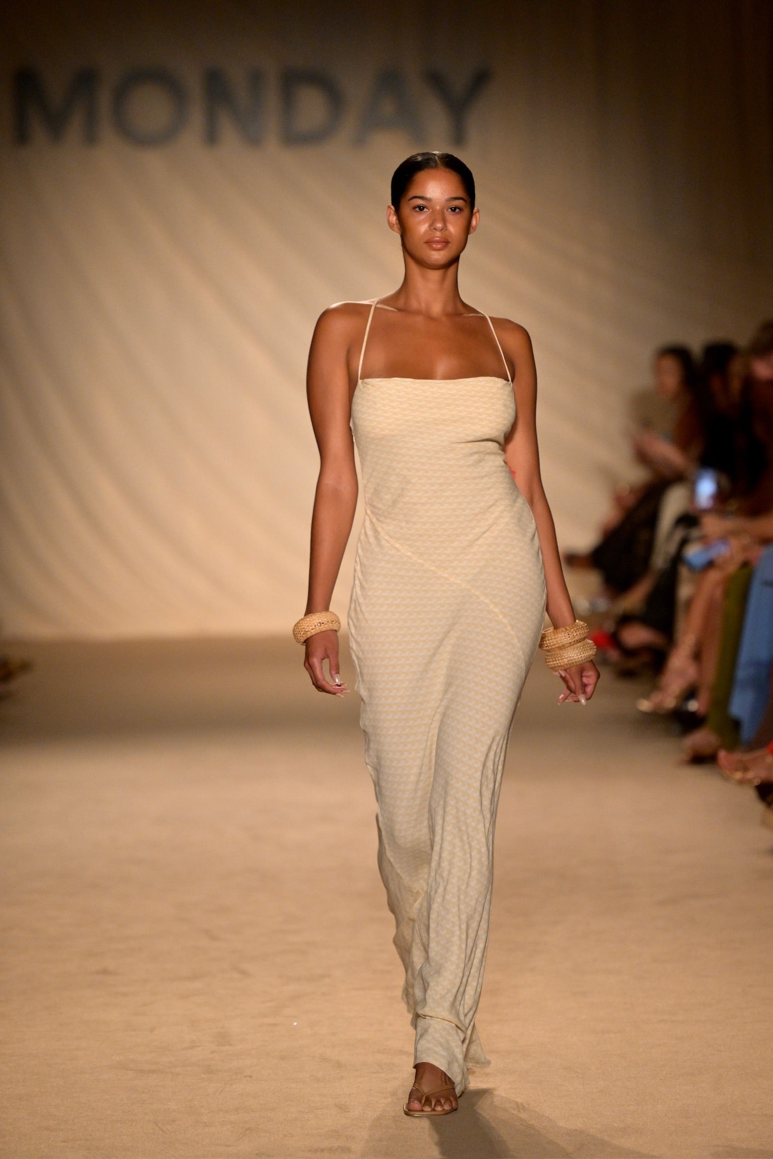 Cote D'azur Dress - Ivory Geo - Image 2