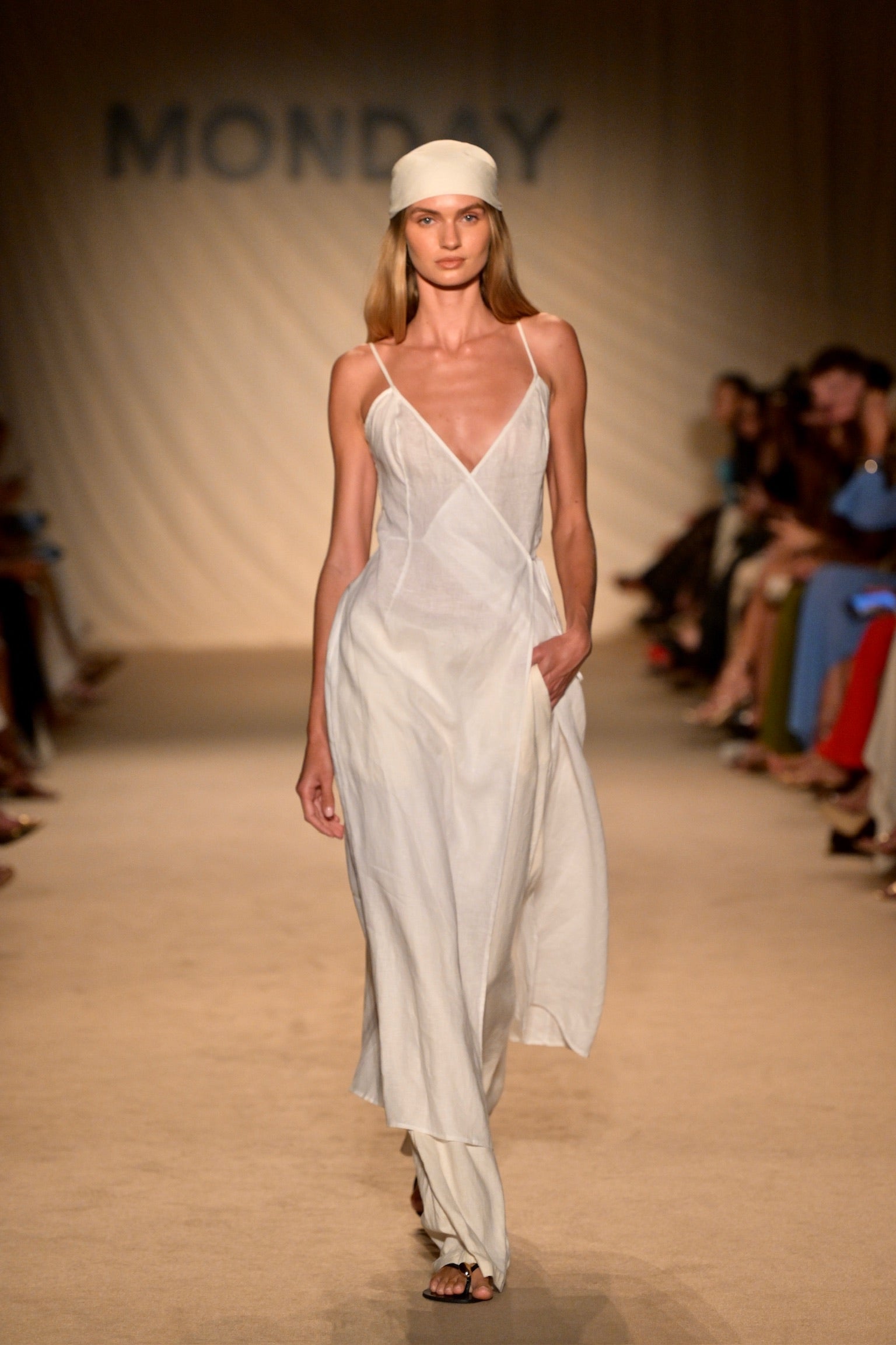 Levanzo Dress - White Linen - Image 2