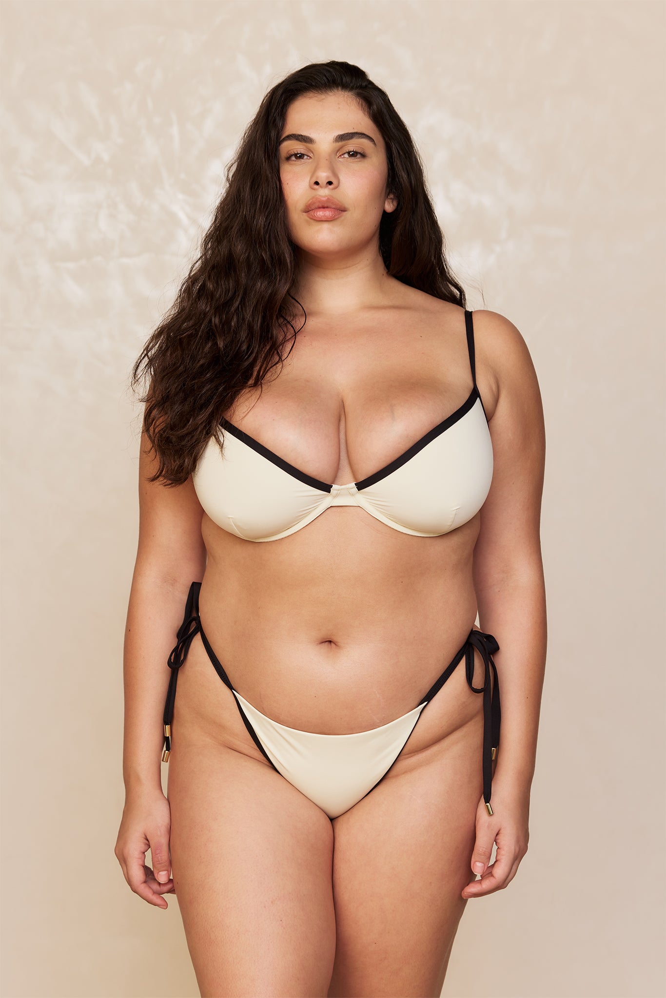 Capri Top - Ivory/Black - Image 4