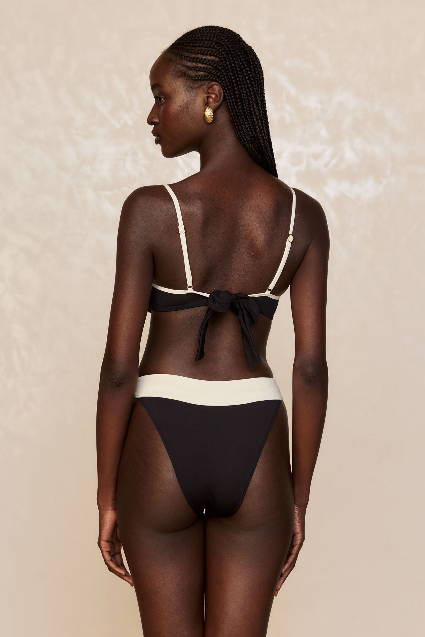 Marseille Bottom - Black/Ivory - Image 7