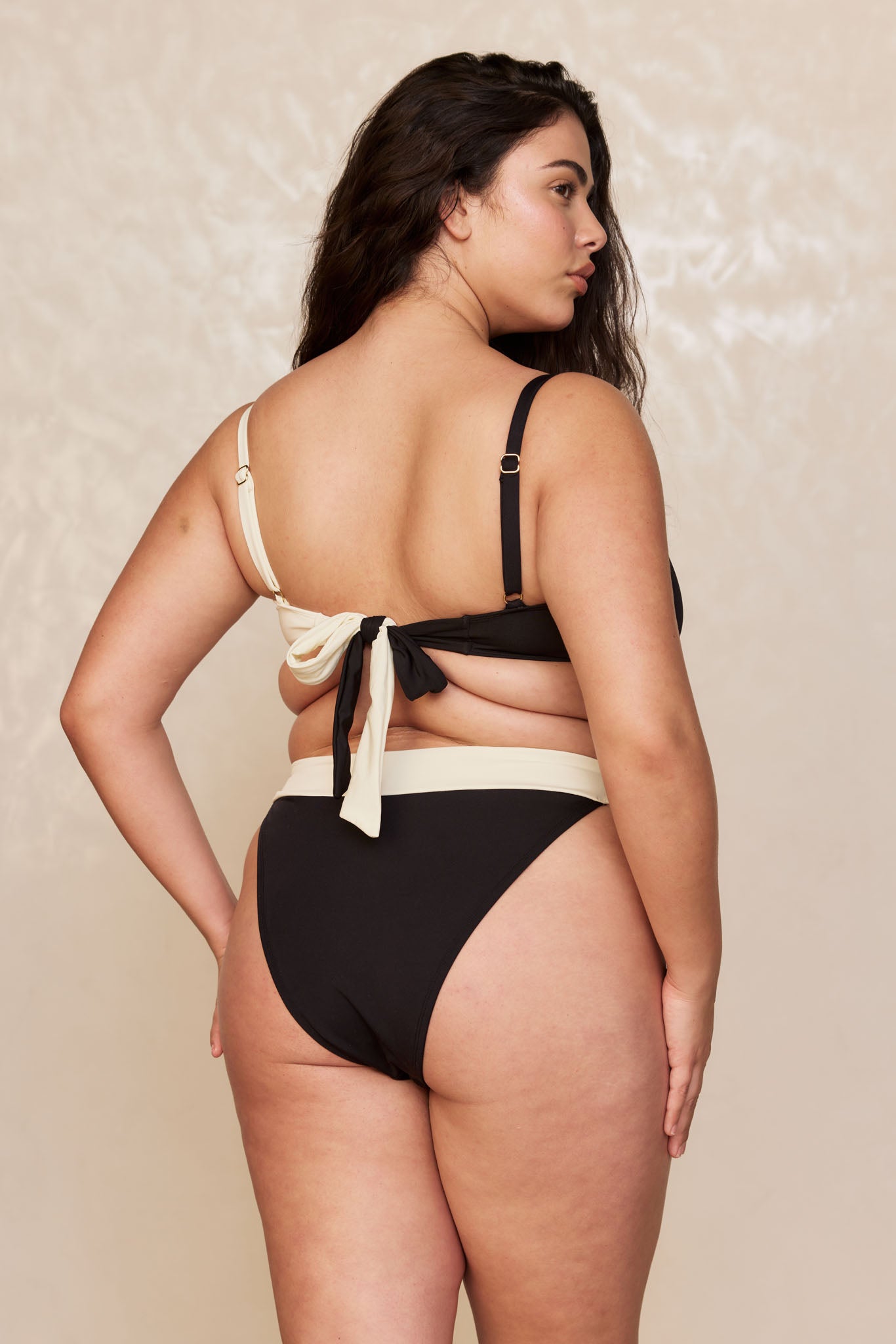 Bordeaux Top - Black/Ivory - Image 8