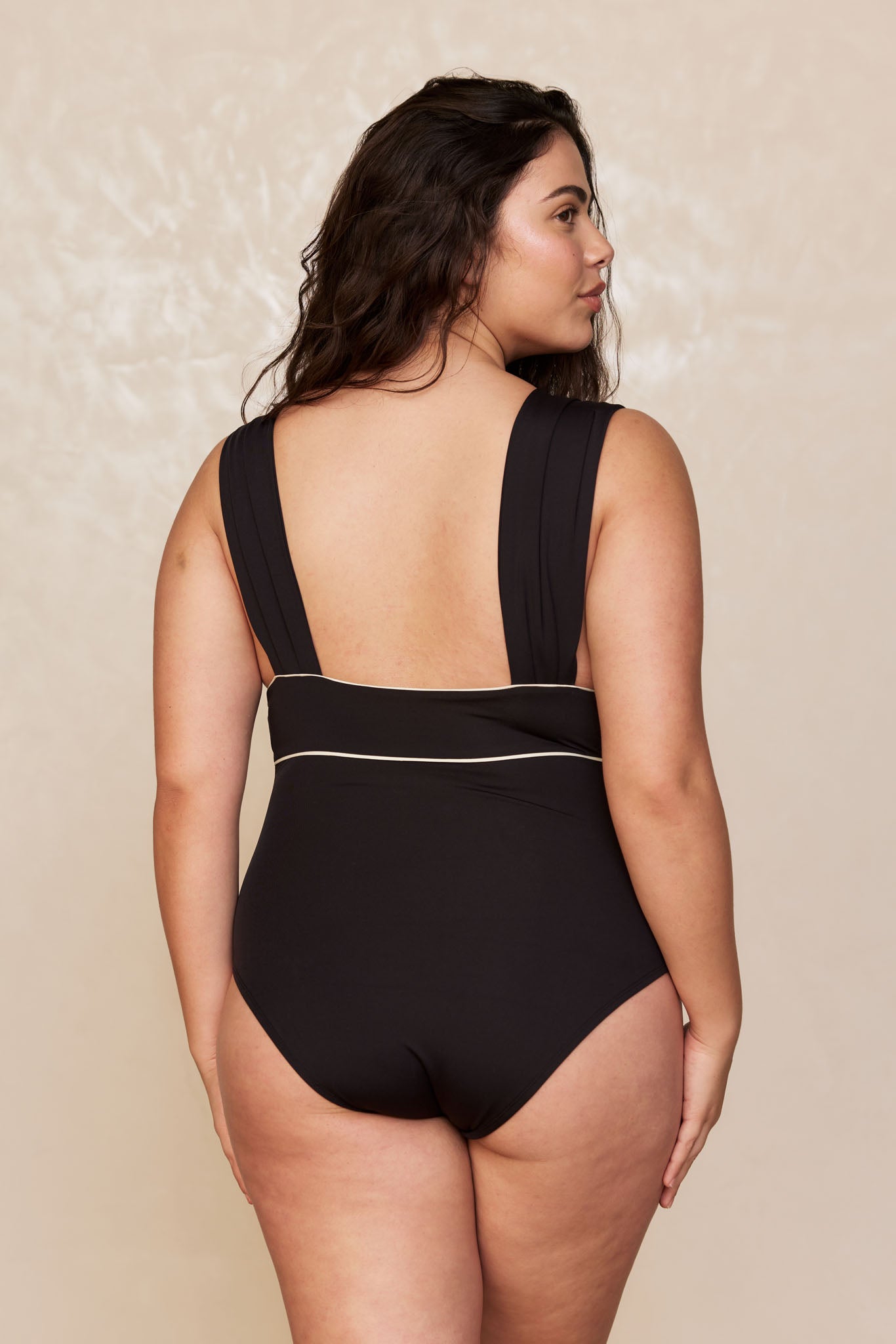 Aruba One Piece - Black/Ivory - Image 7
