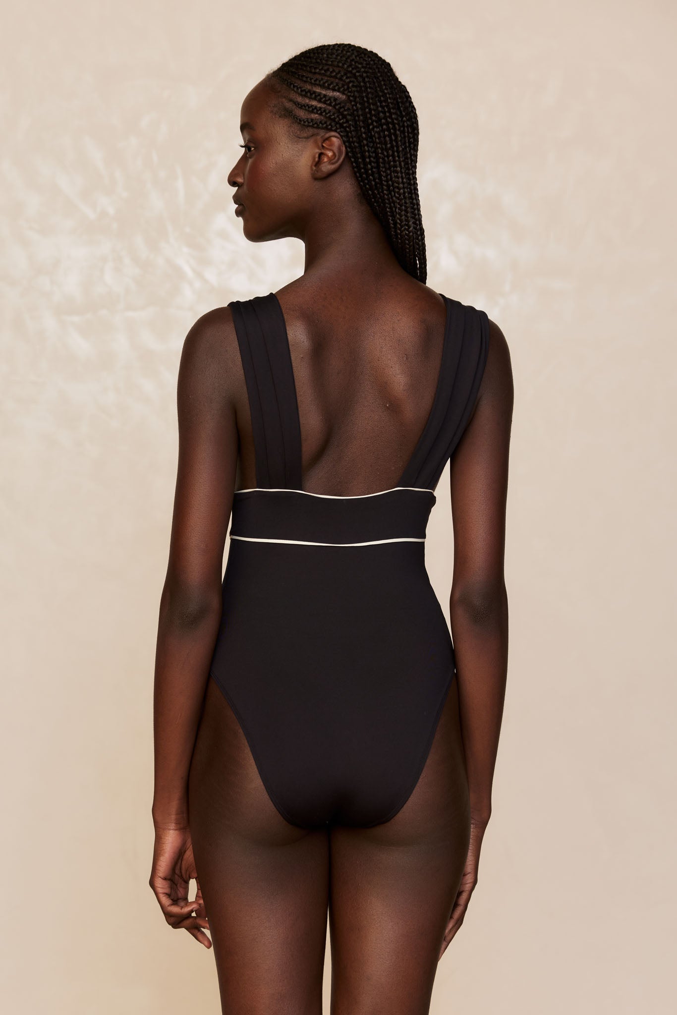 Aruba One Piece - Black/Ivory - Image 5