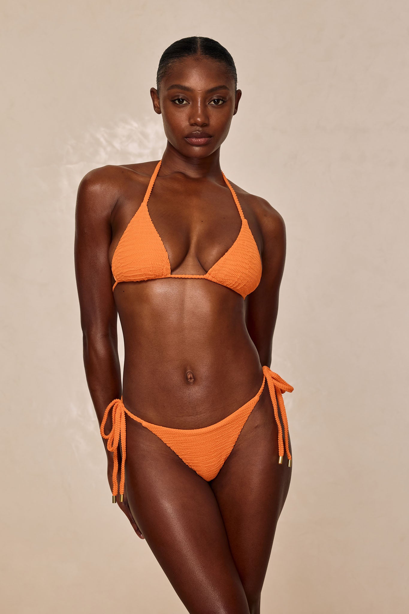 Palma Bottom - Tangerine Crinkle - Image 2