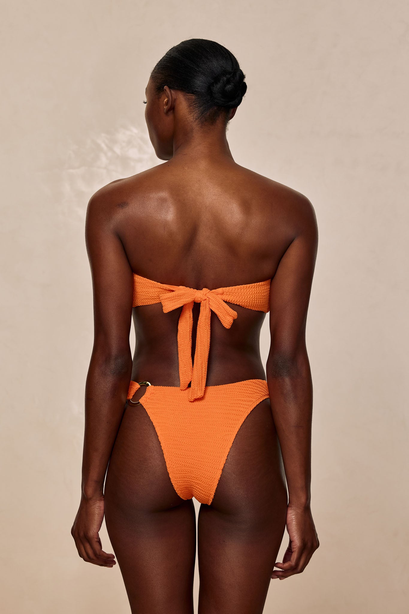 Costa Rica Top - Tangerine Crinkle - Image 4