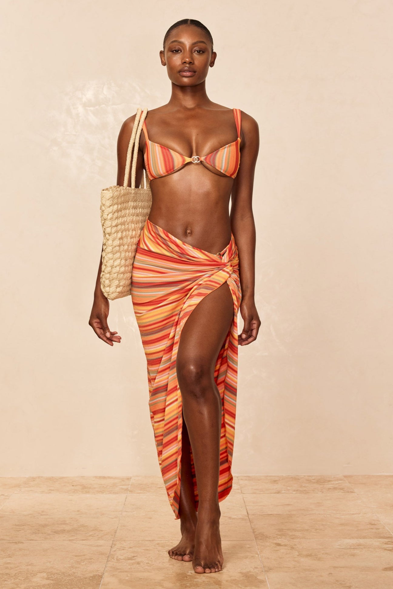 Andros Sarong - Sardinia Stripe - Image 3