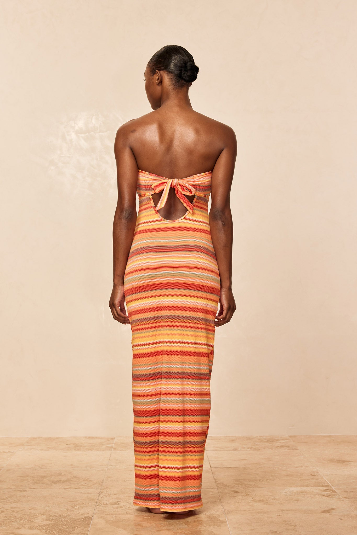Montego Bandeau Dress - Sardinia Stripe - Image 5