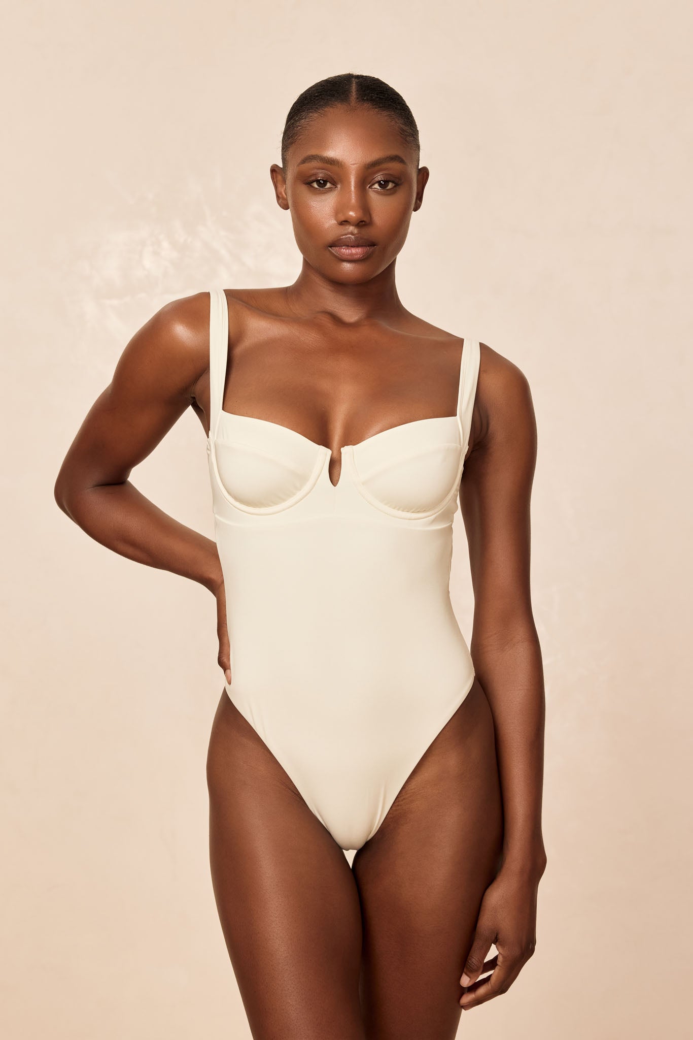 Clovelly One Piece - Ivory - Image 4