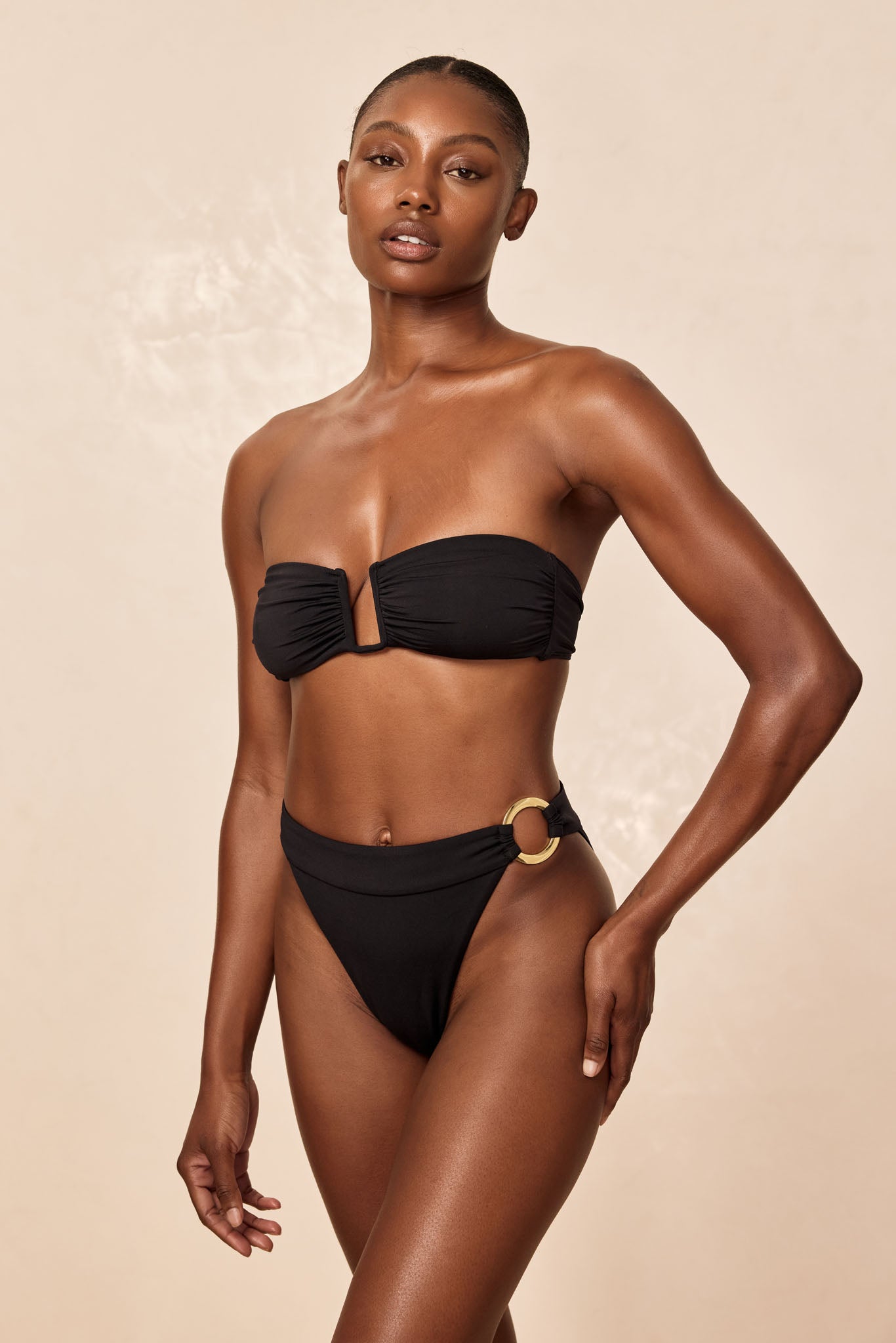 St. Martinique Bandeau - Black - Image 9