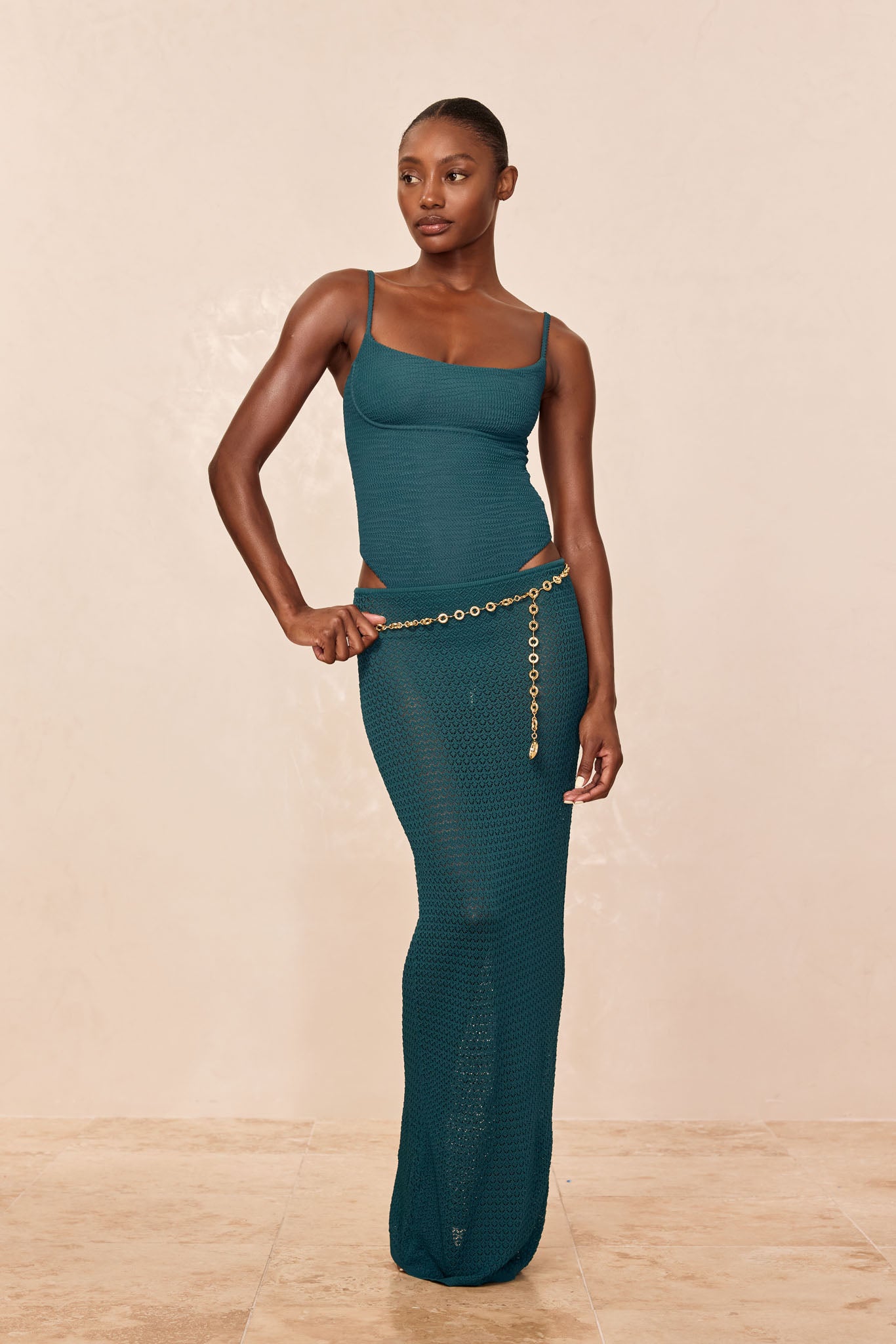 Sausalito One Piece - Evergreen Crinkle - Image 5