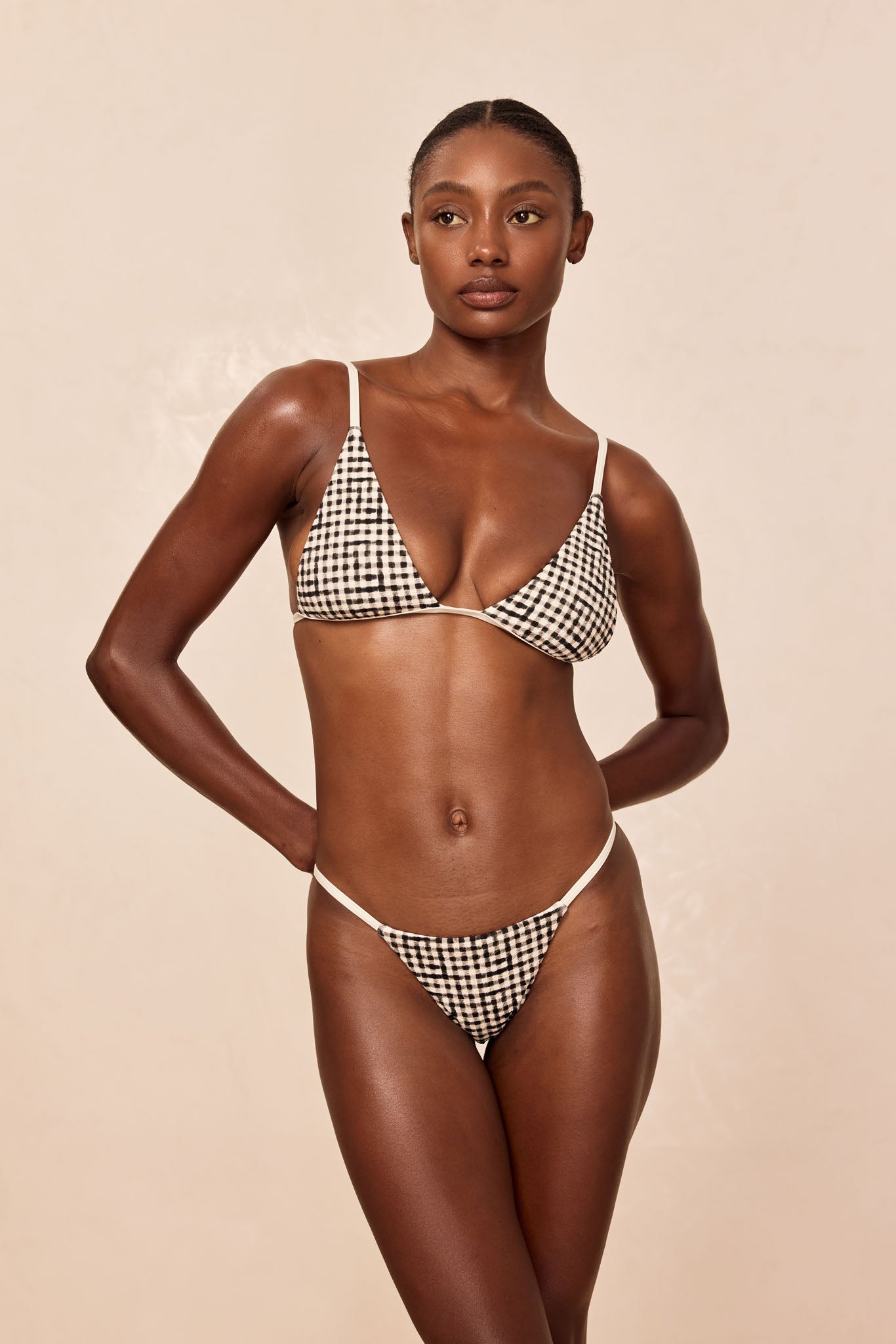 Barbados Bottom - Black Gingham - Image 2