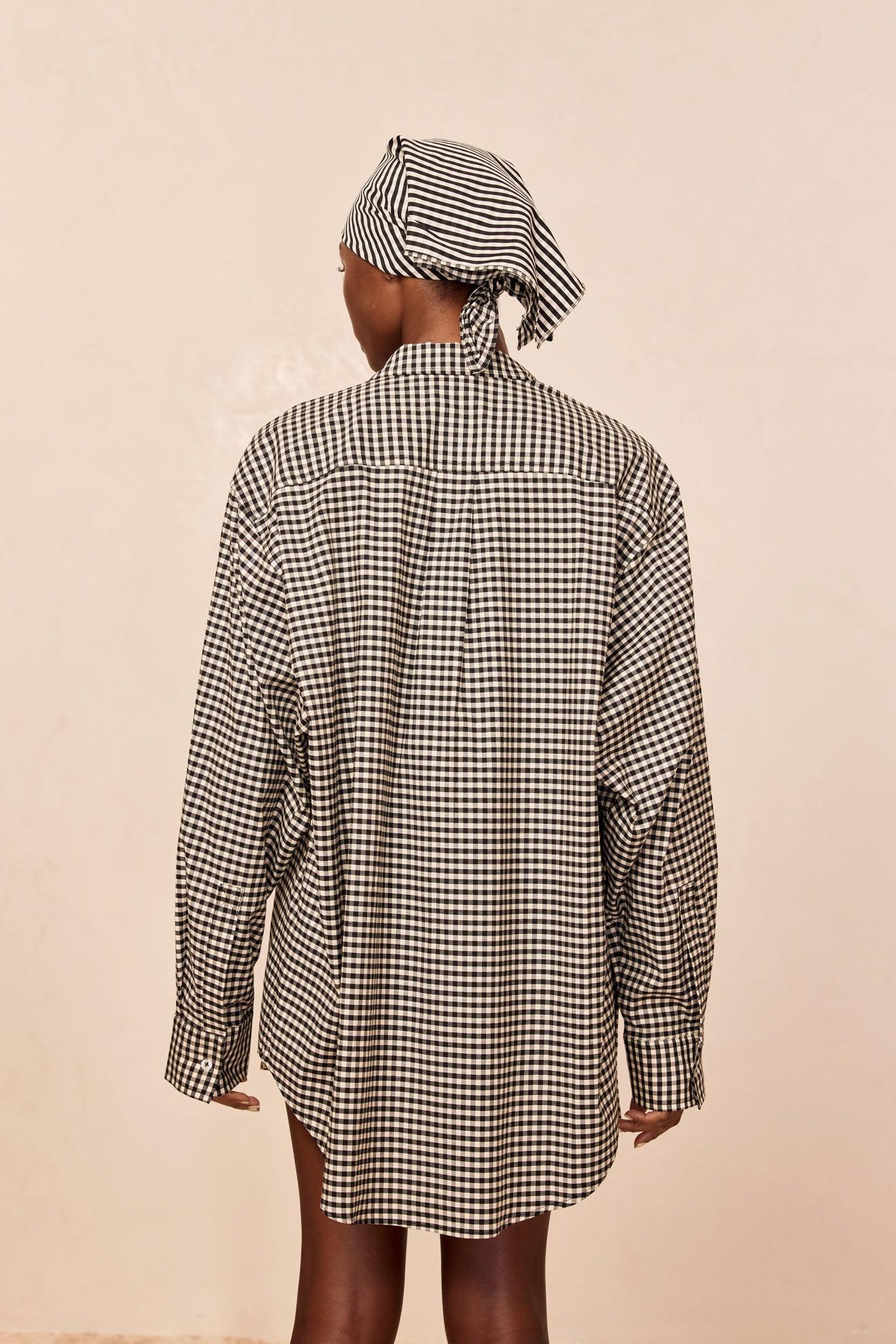 La Jolla Shirt - Black Gingham - Image 4