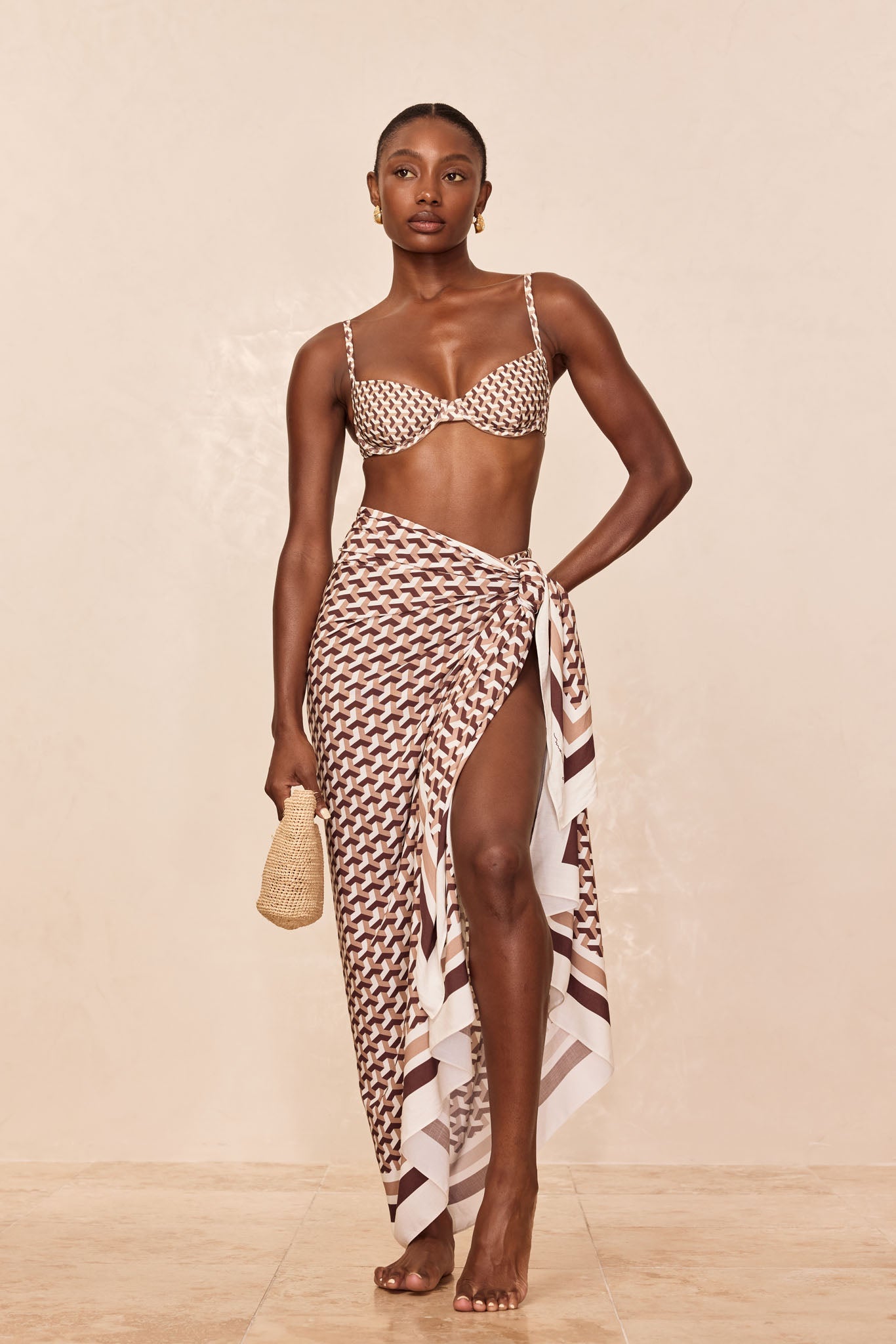 Marina Piccola Sarong - Husk Geo - Image 8