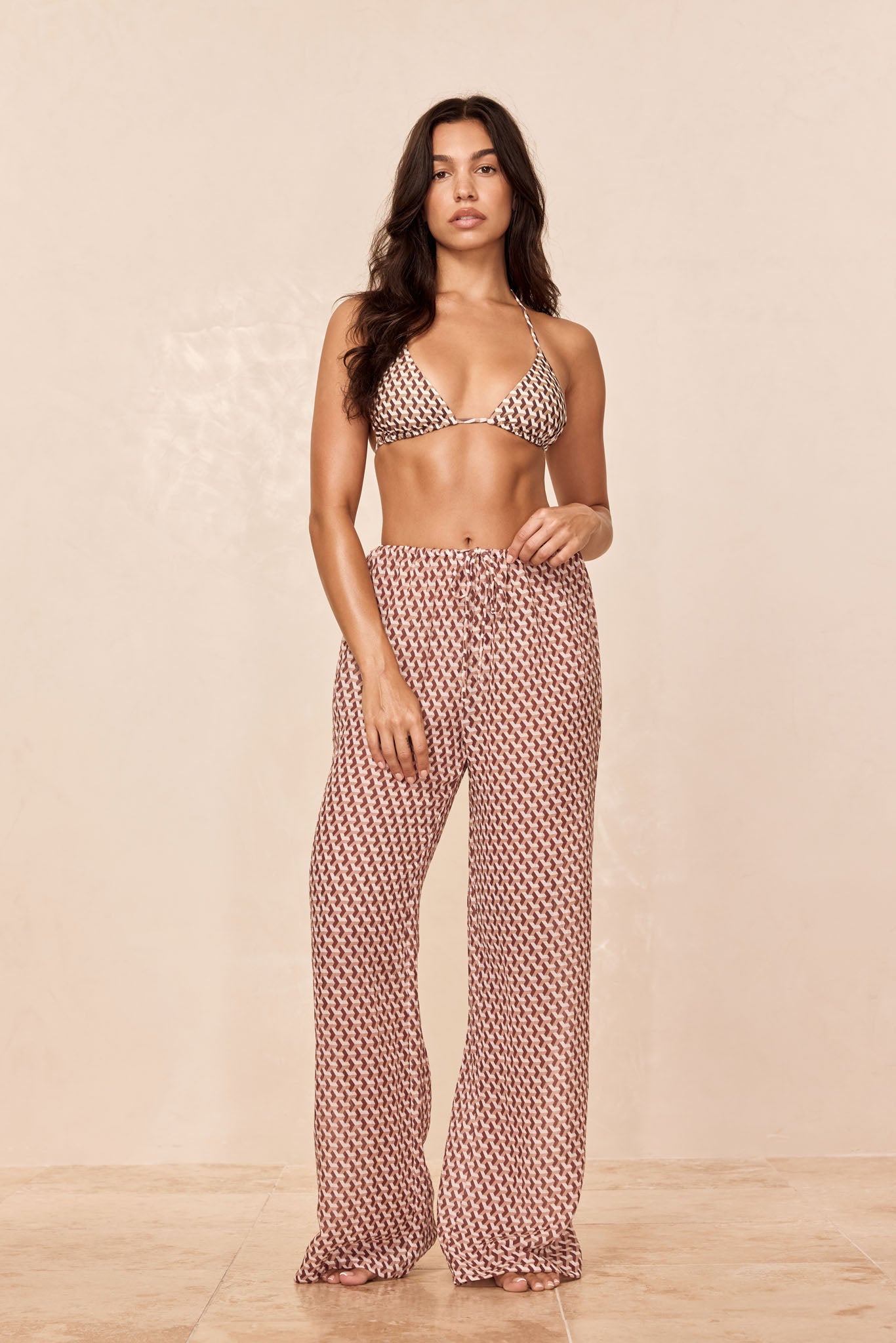 Belize Pant - Husk Geo - Image 6