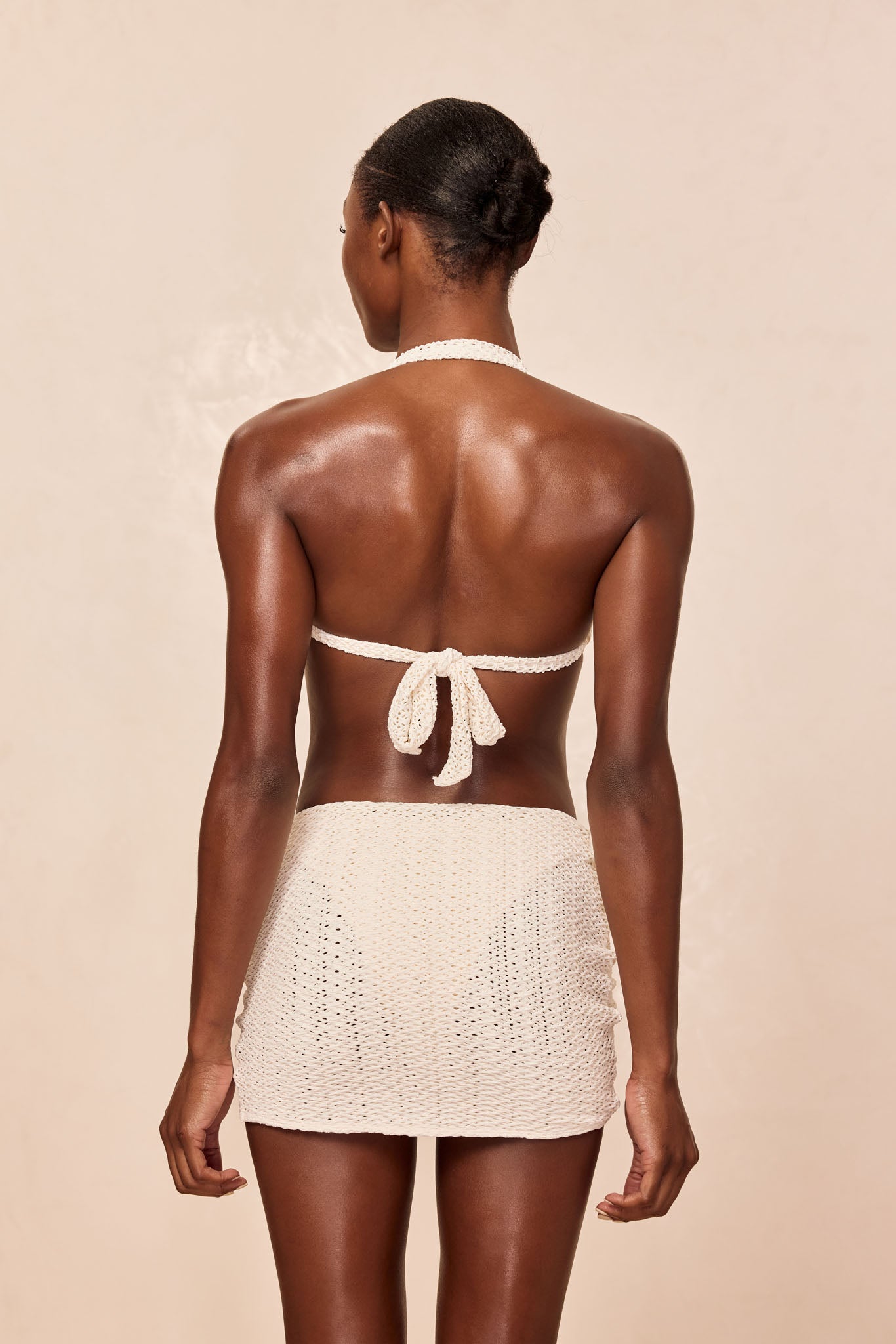 Jamaica Sarong - Ivory Crochet - Image 4