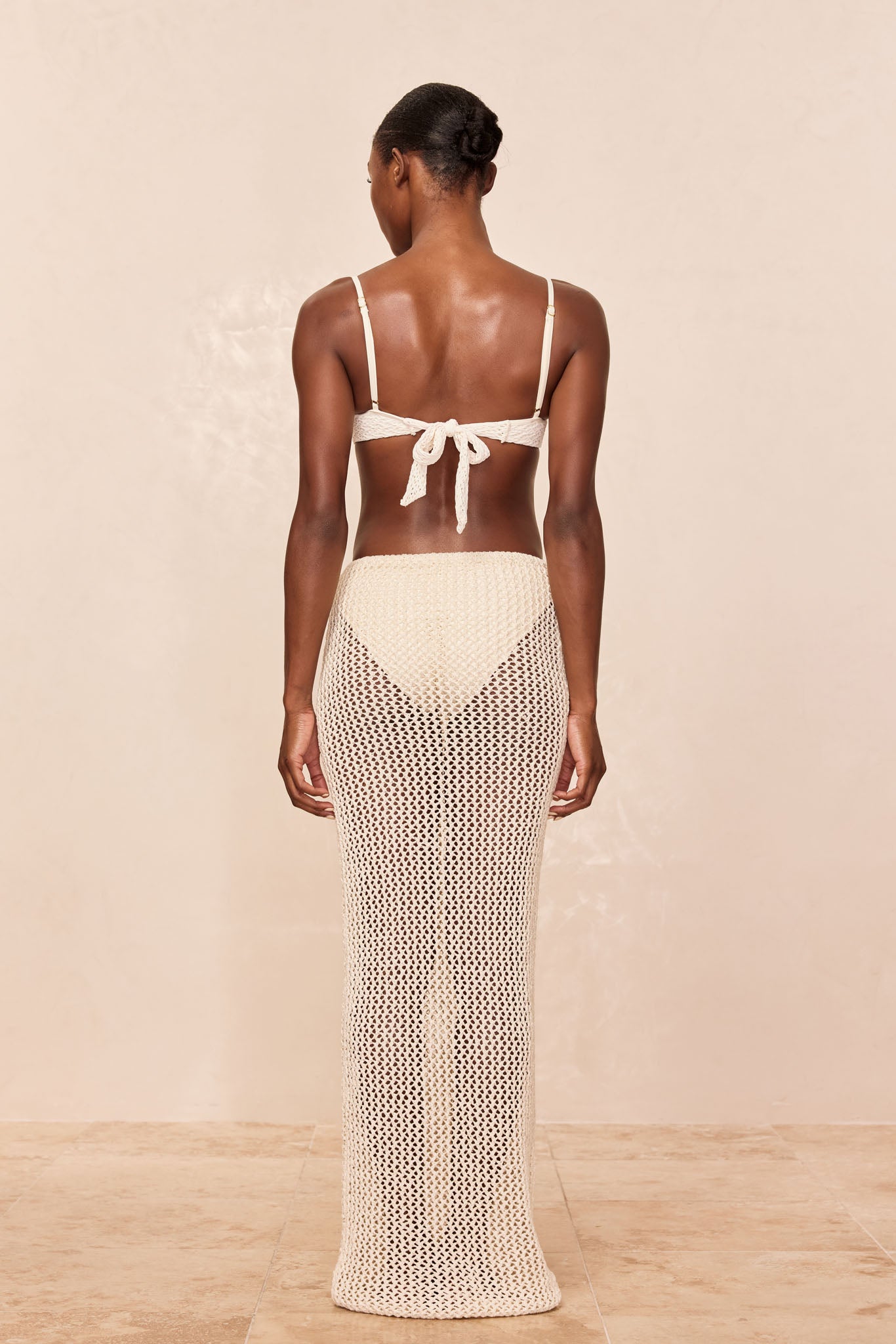 Fontelina Skirt - Ivory Petit Crochet - Image 6