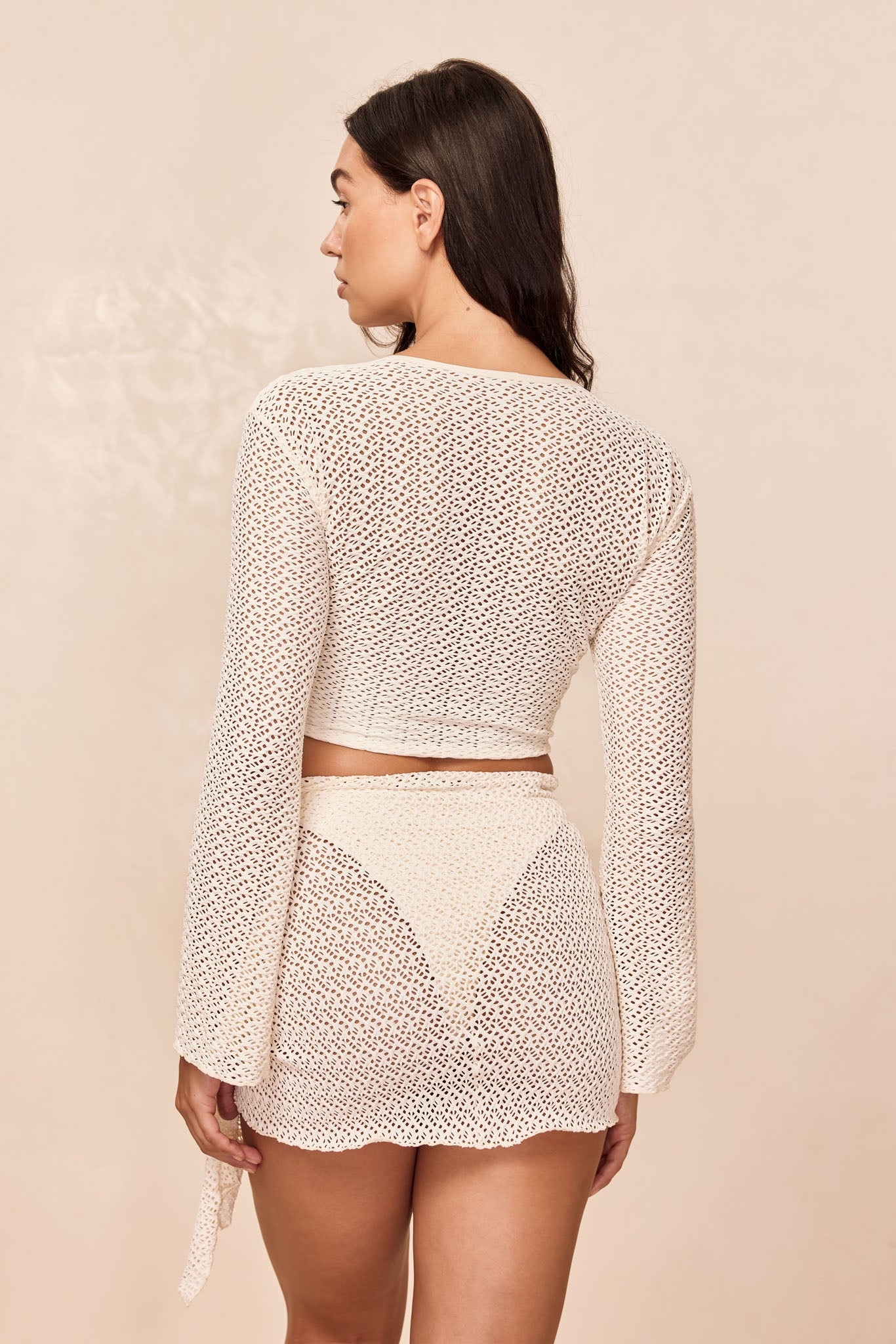 St. Barth's Top - Ivory Crochet - Image 6