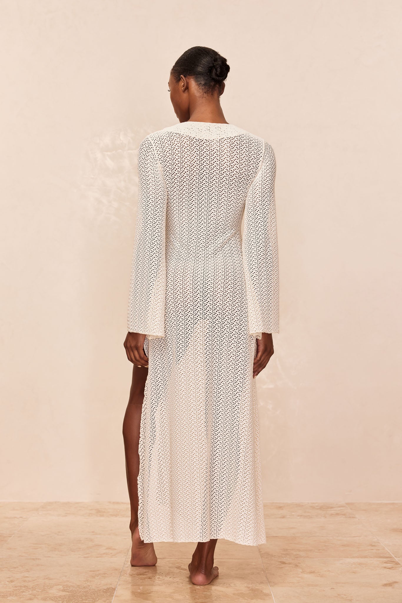 Montego Dress - Ivory Crochet - Image 4