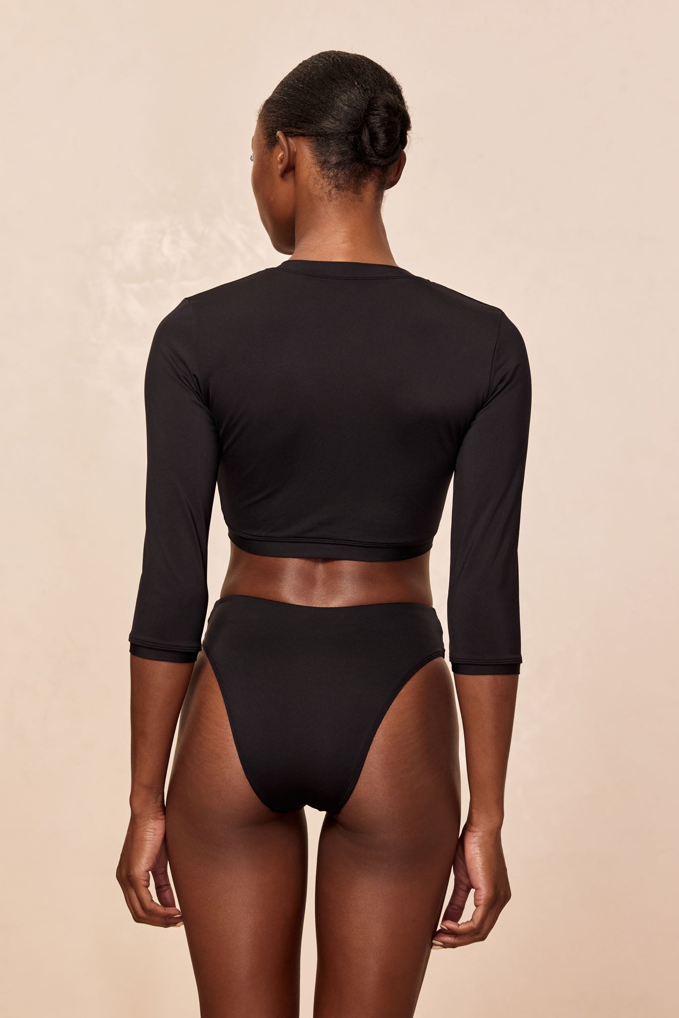 Crete Swim Cardi - Black - Image 8
