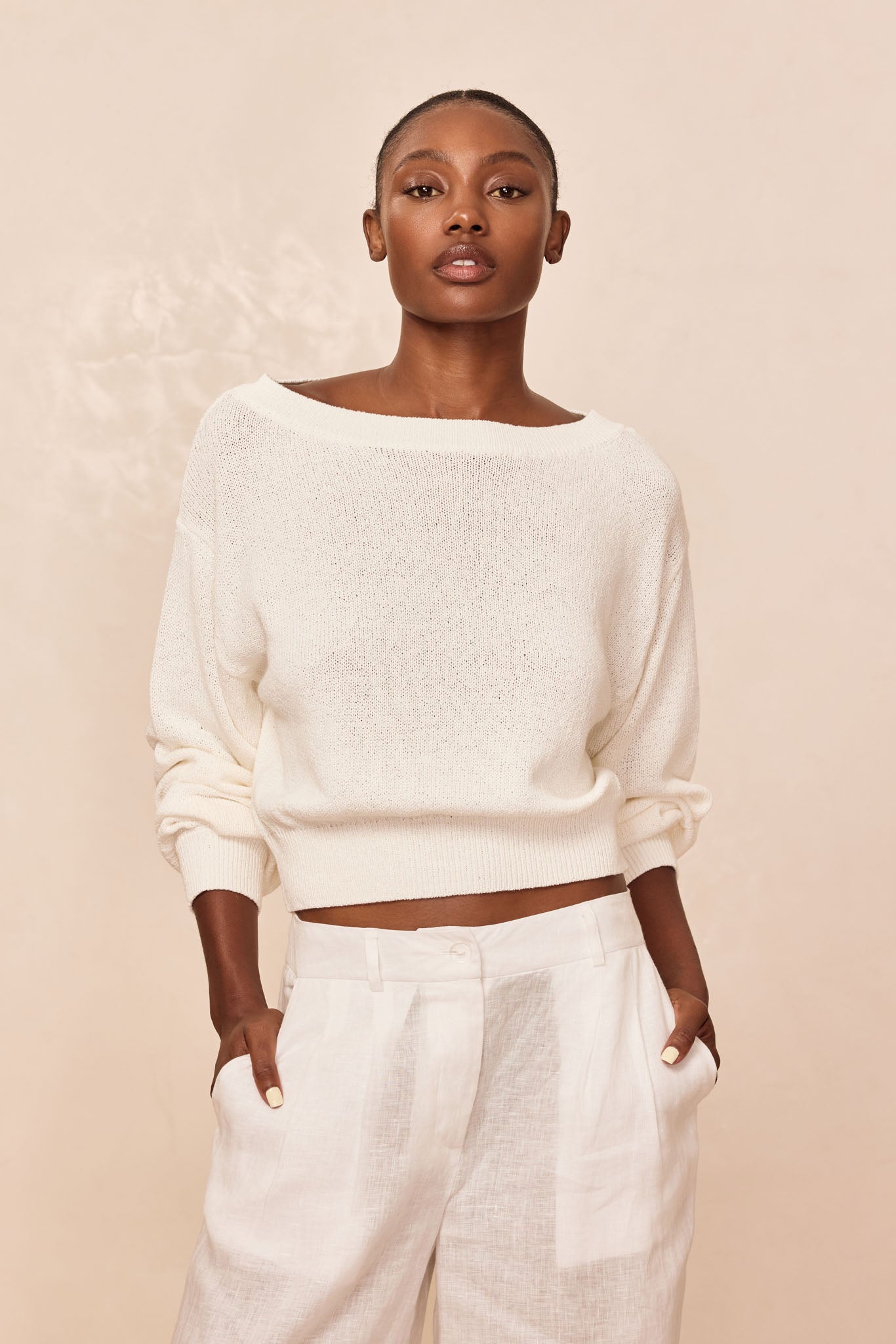 Brampton Island Sweater - Ivory Petit Jersey - Image 7