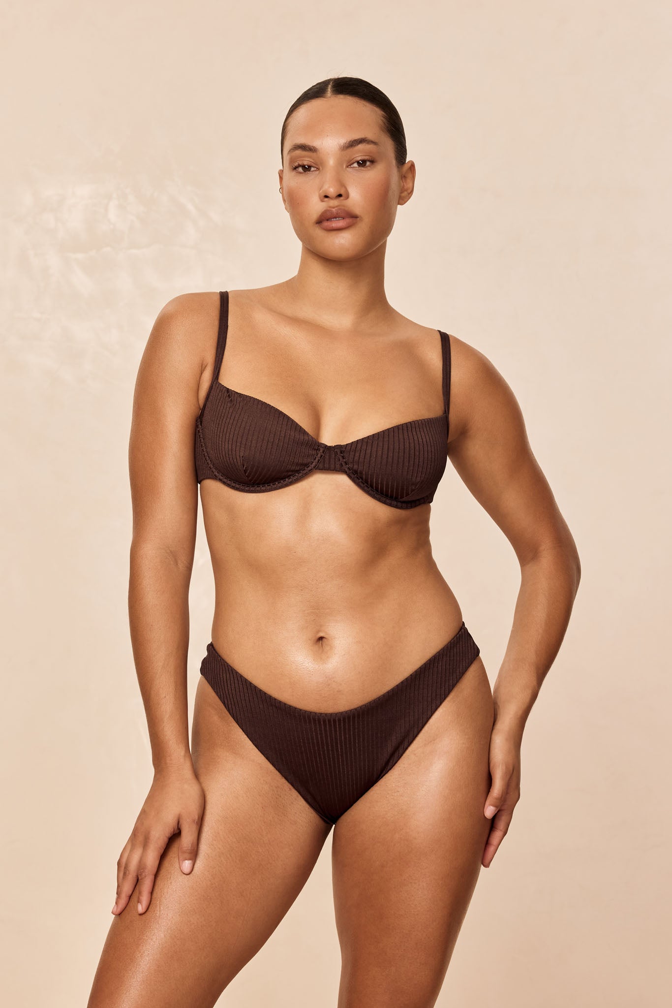 Capri Top - Espresso Wide Rib - Image 6
