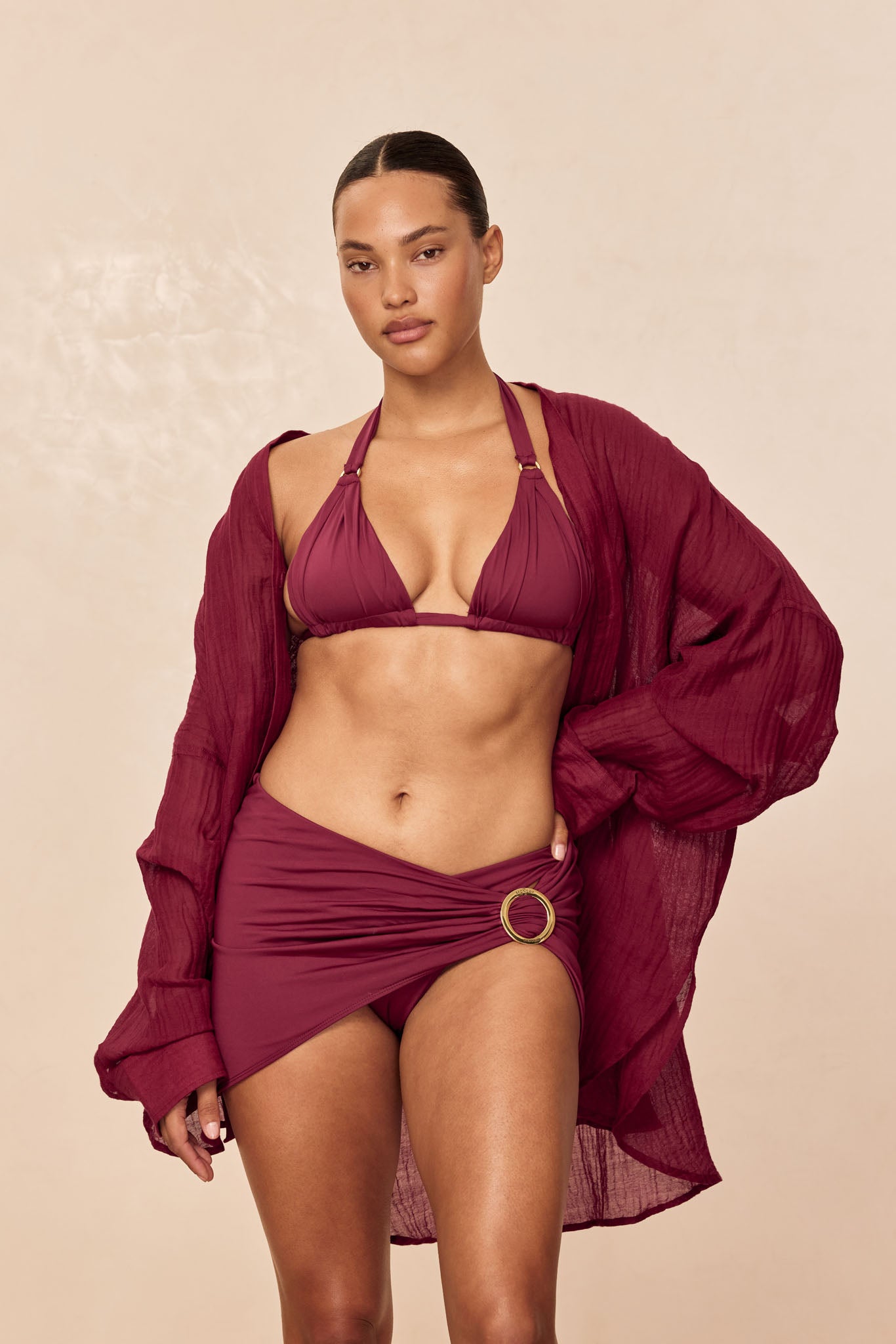 Jamaica Sarong - Fig - Image 5