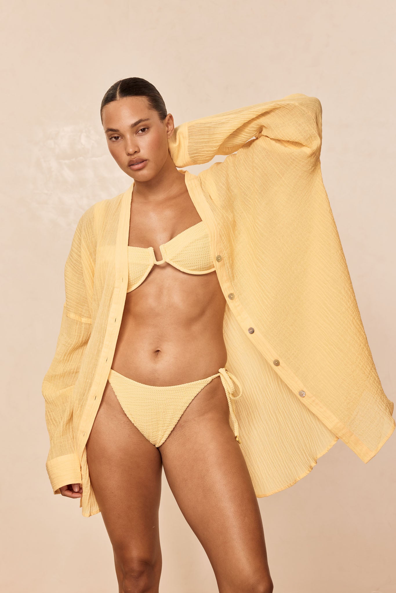 Barcelona Tunic - Honey Crinkle - Image 5