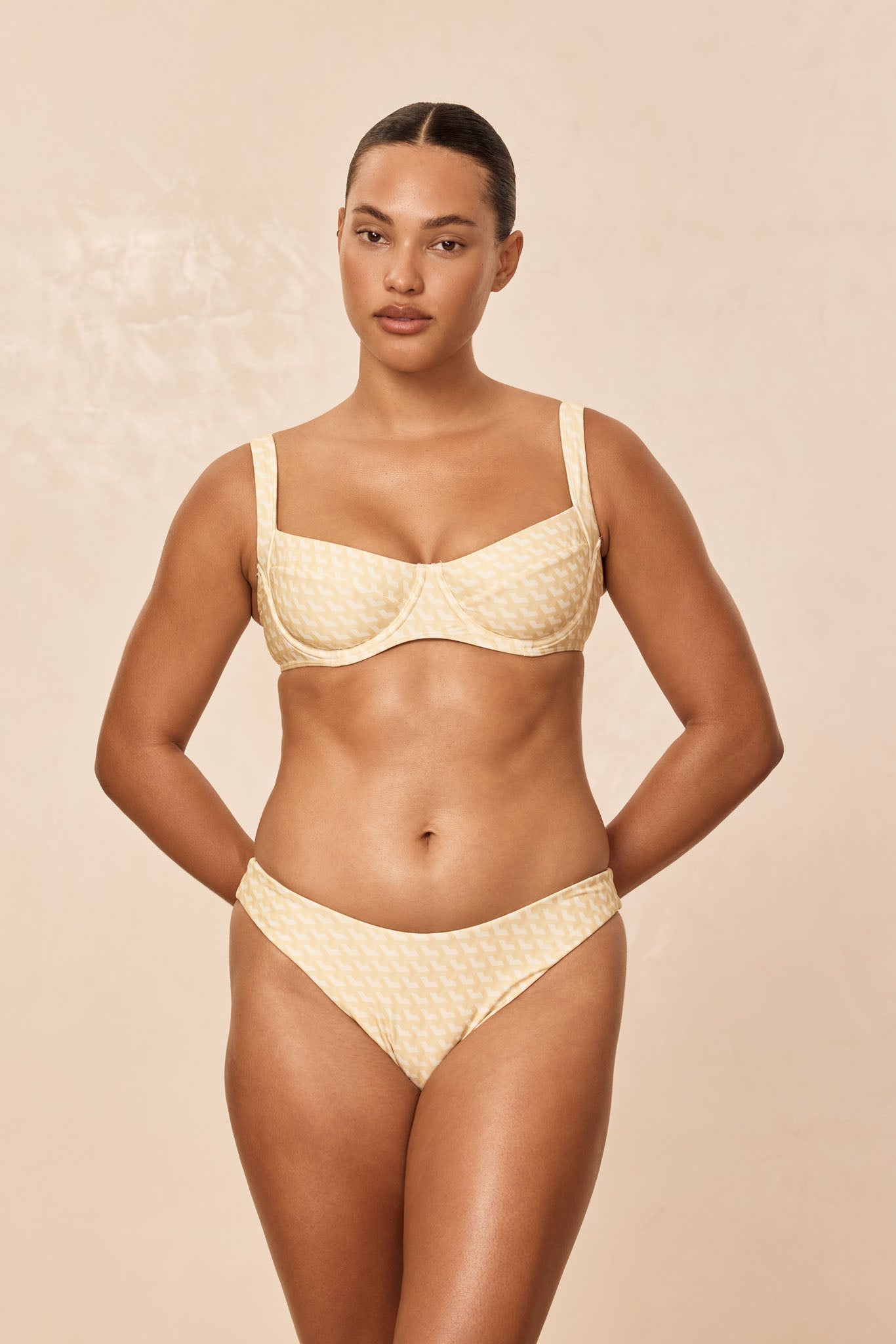 Sorrento Top - Ivory Geo - Image 3