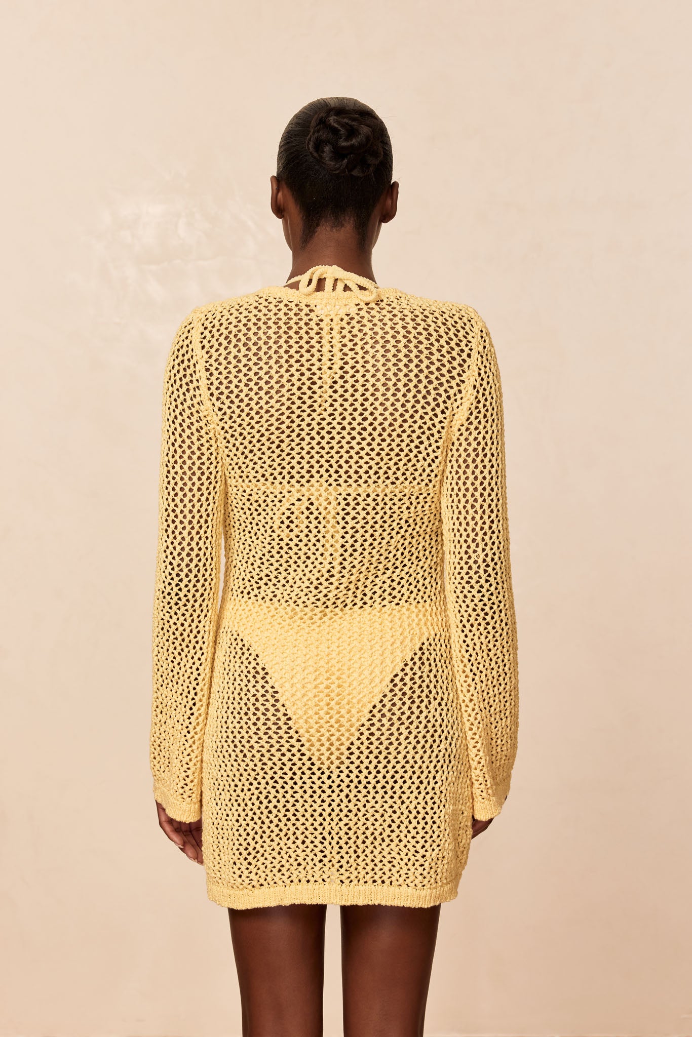 Montego Mini Dress - Honey Petit Crochet - Image 4