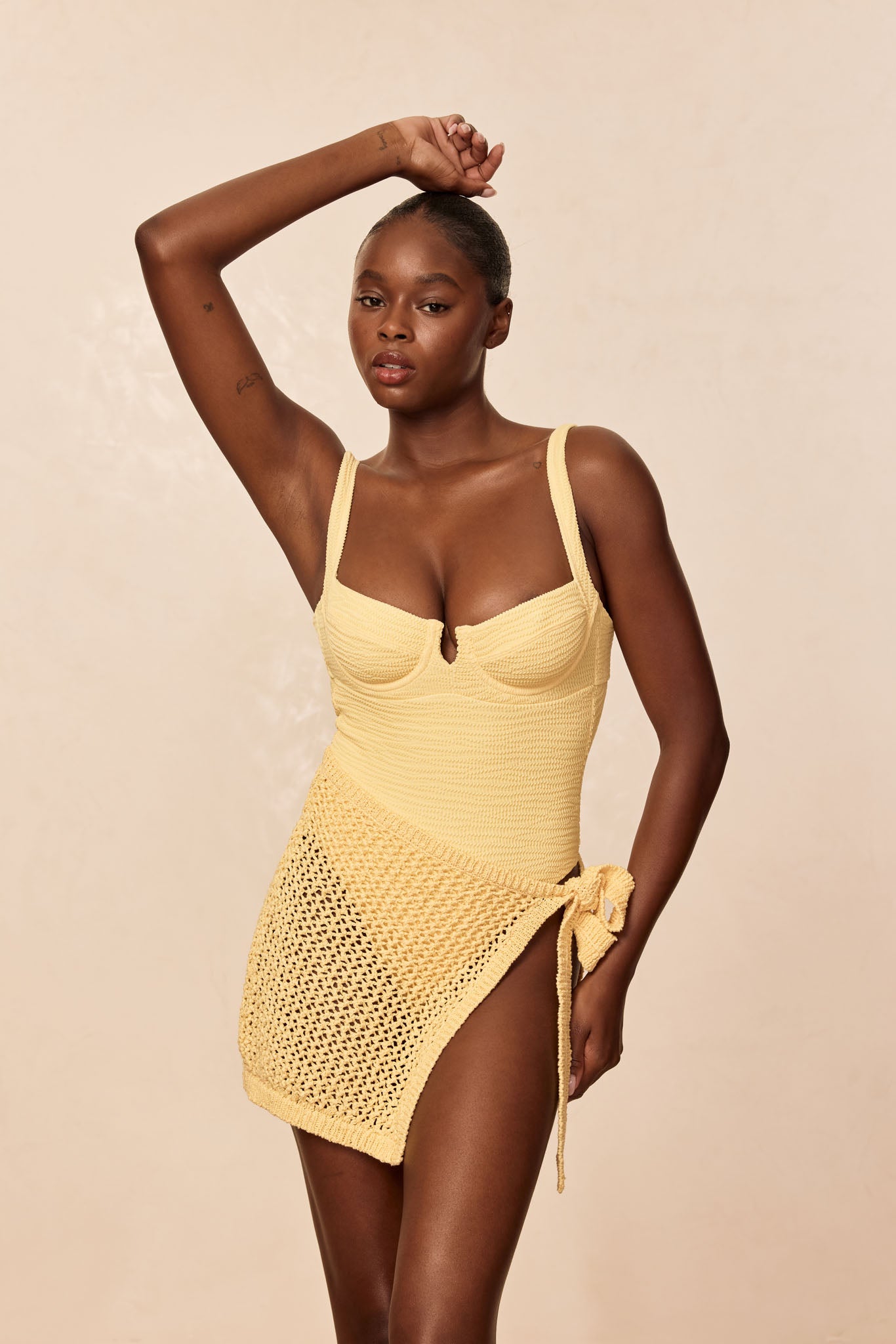 Clovelly One Piece - Honey Crinkle - Image 5