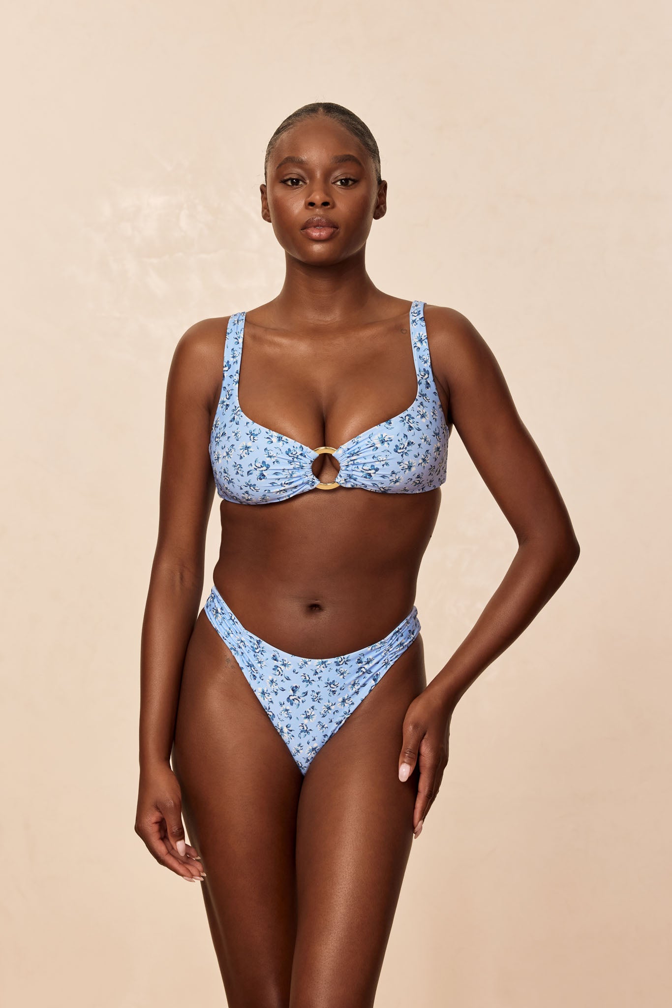 Clovelly High Leg Bottom - Isola Floral - Image 2