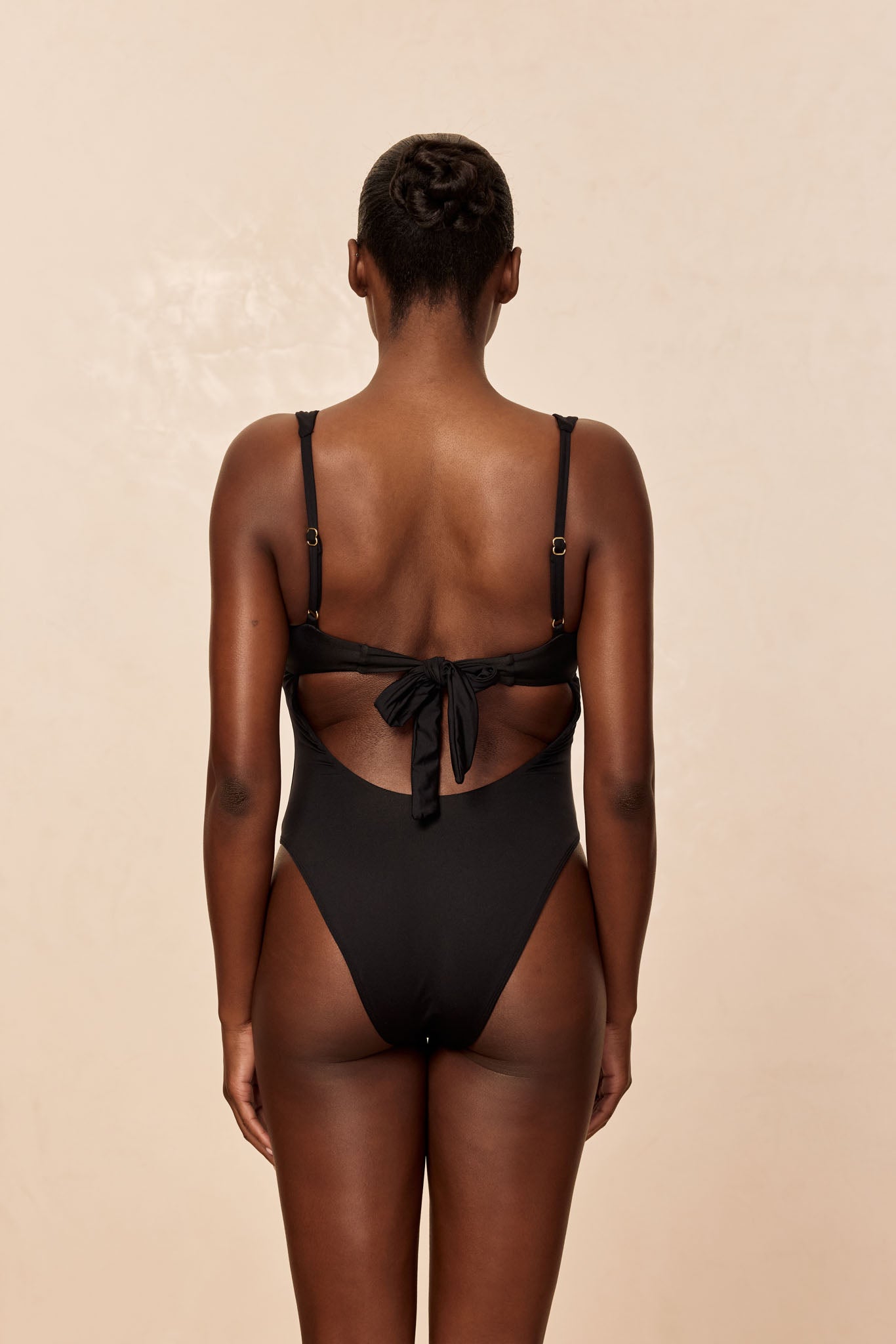Milos One Piece - Black/Ivory - Image 6