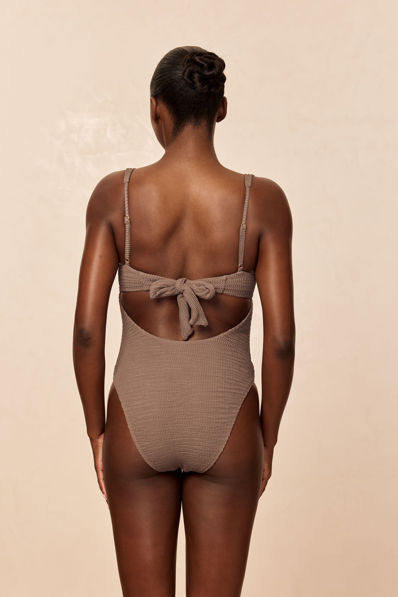Clovelly One Piece - Stone Crinkle - Image 4