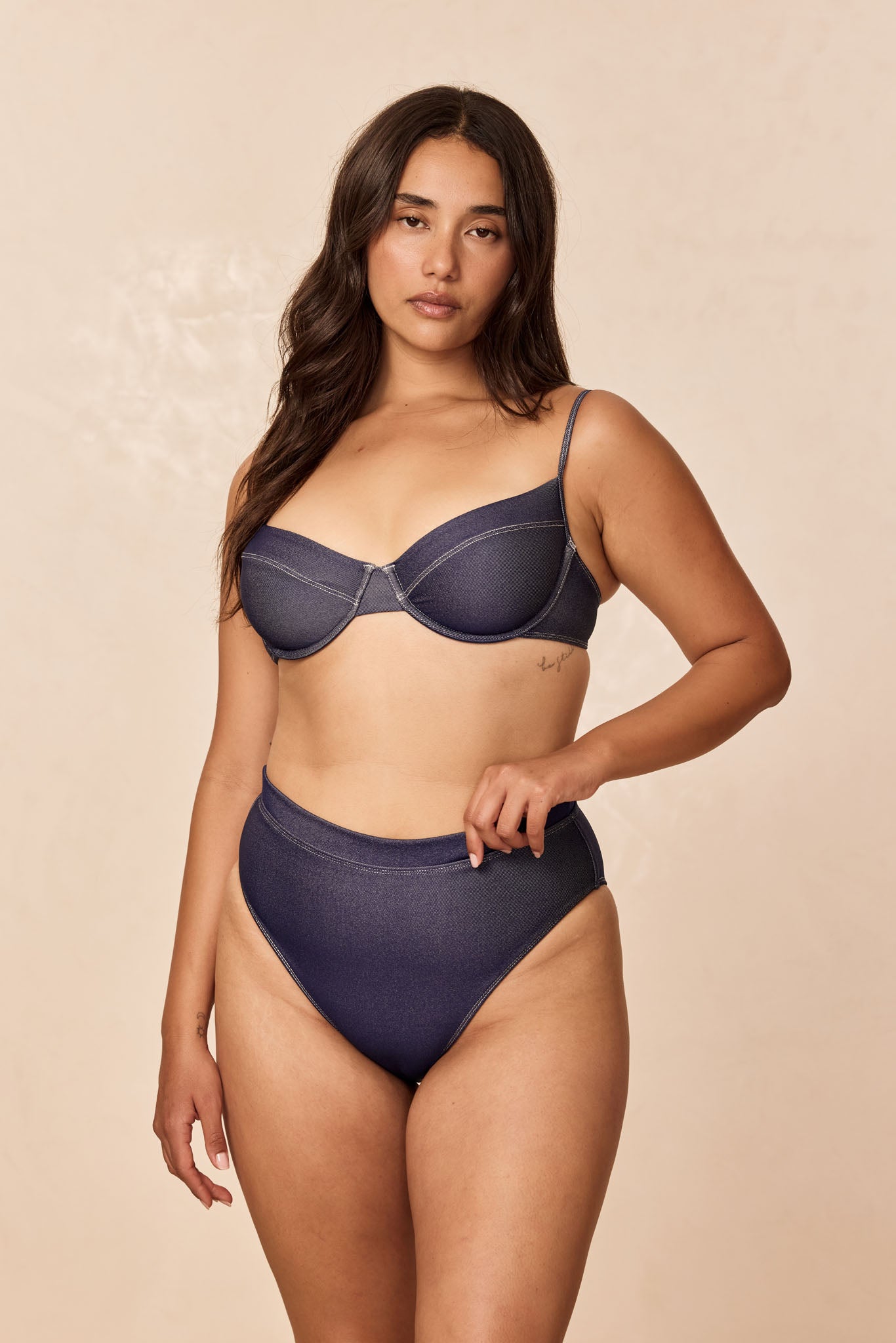 Riviera Bottom - Blue Denim - Image 4