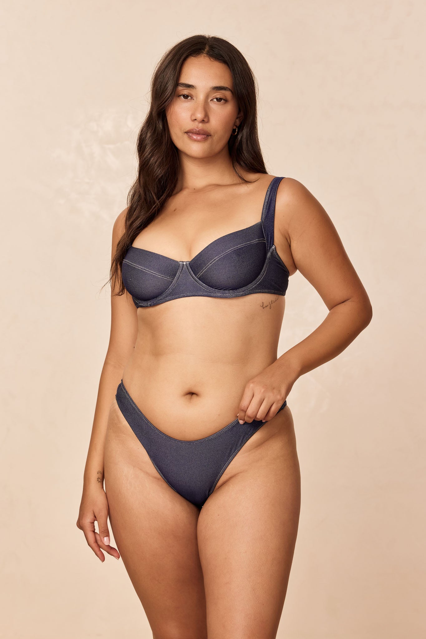 Byron Bottom - Blue Denim - Image 6