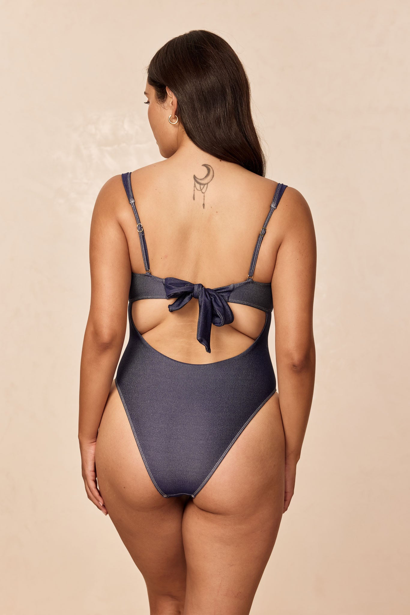 Clovelly One Piece - Blue Denim - Image 6