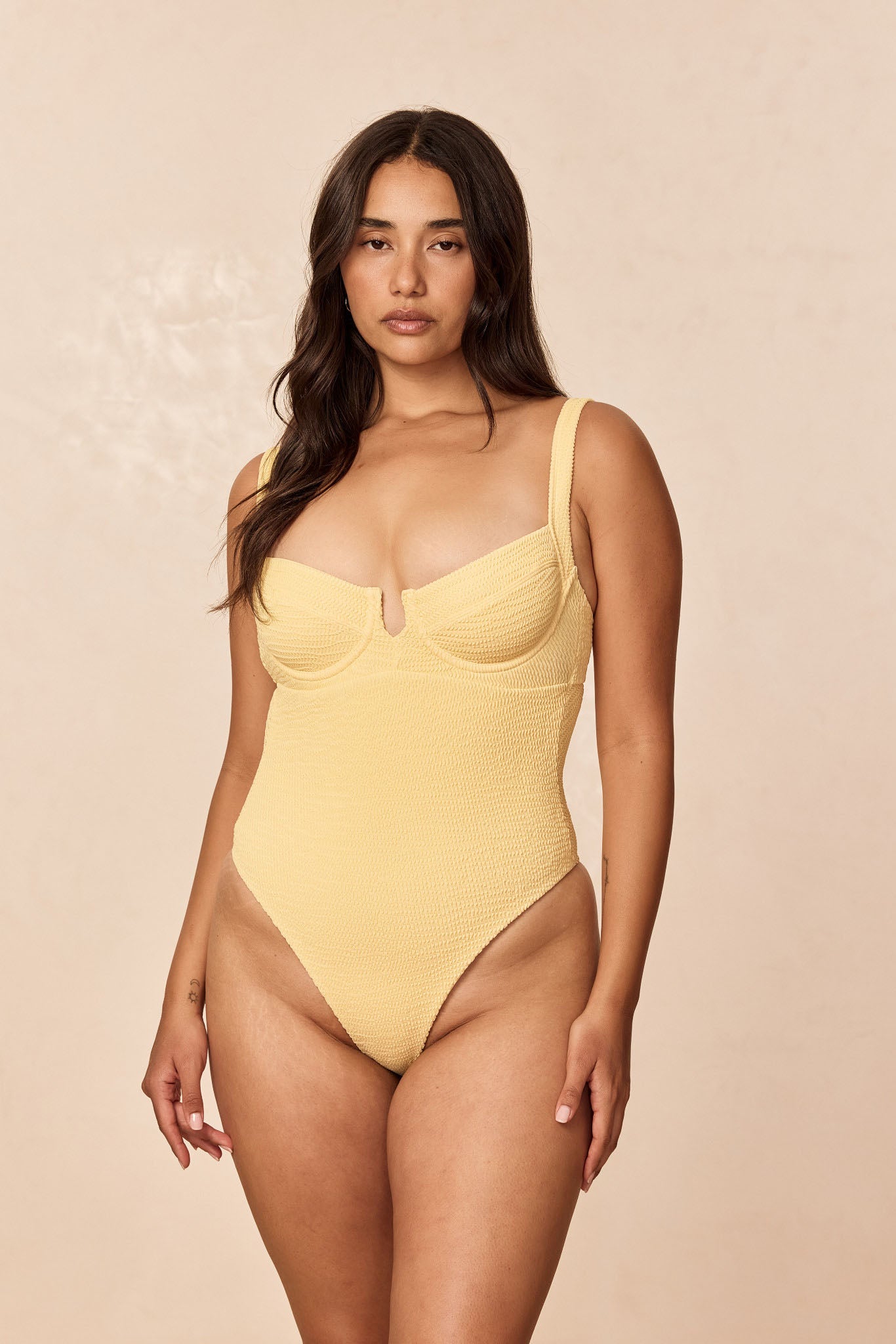Clovelly One Piece - Honey Crinkle - Image 6
