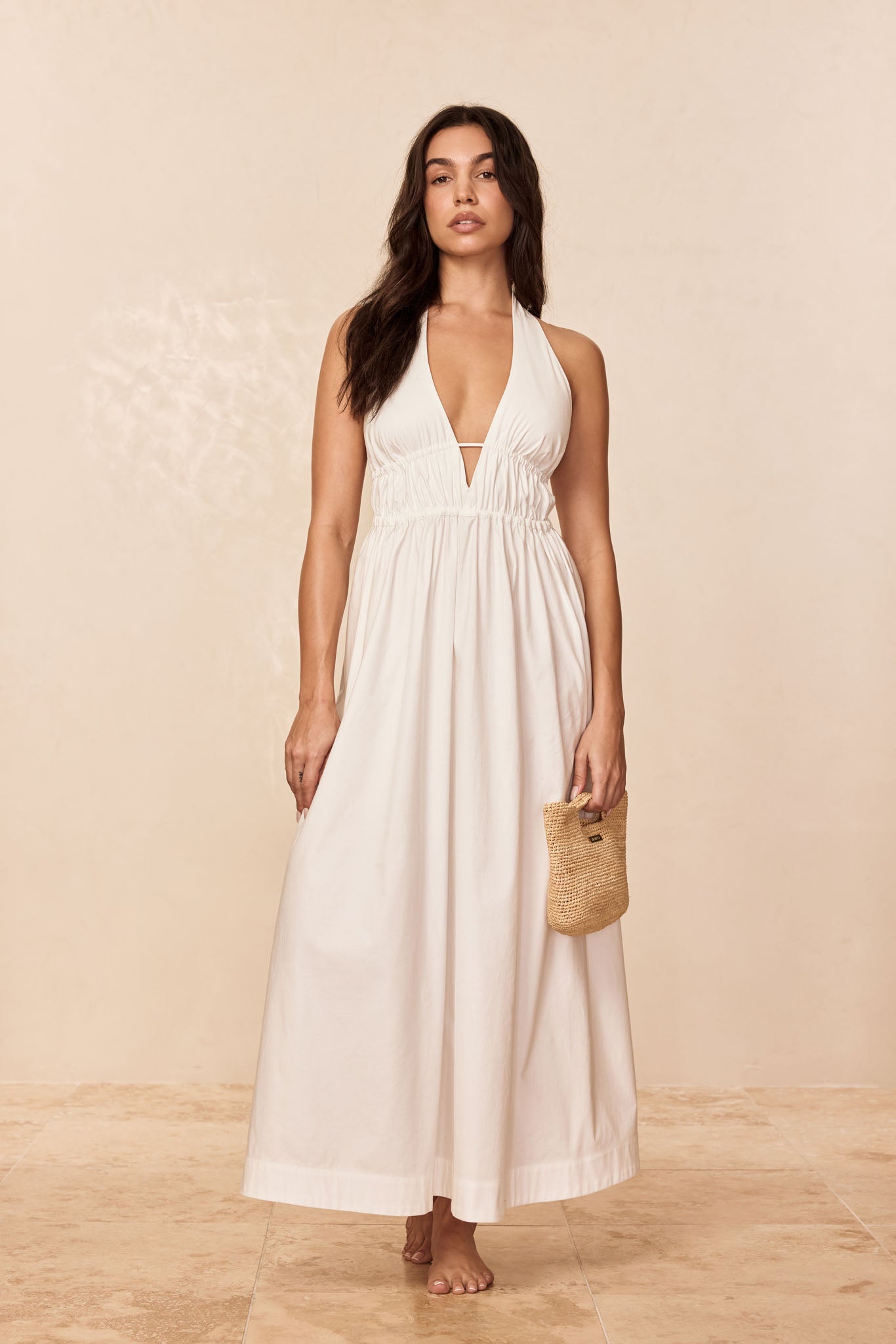 Santa Cruz Dress - White - Image 7