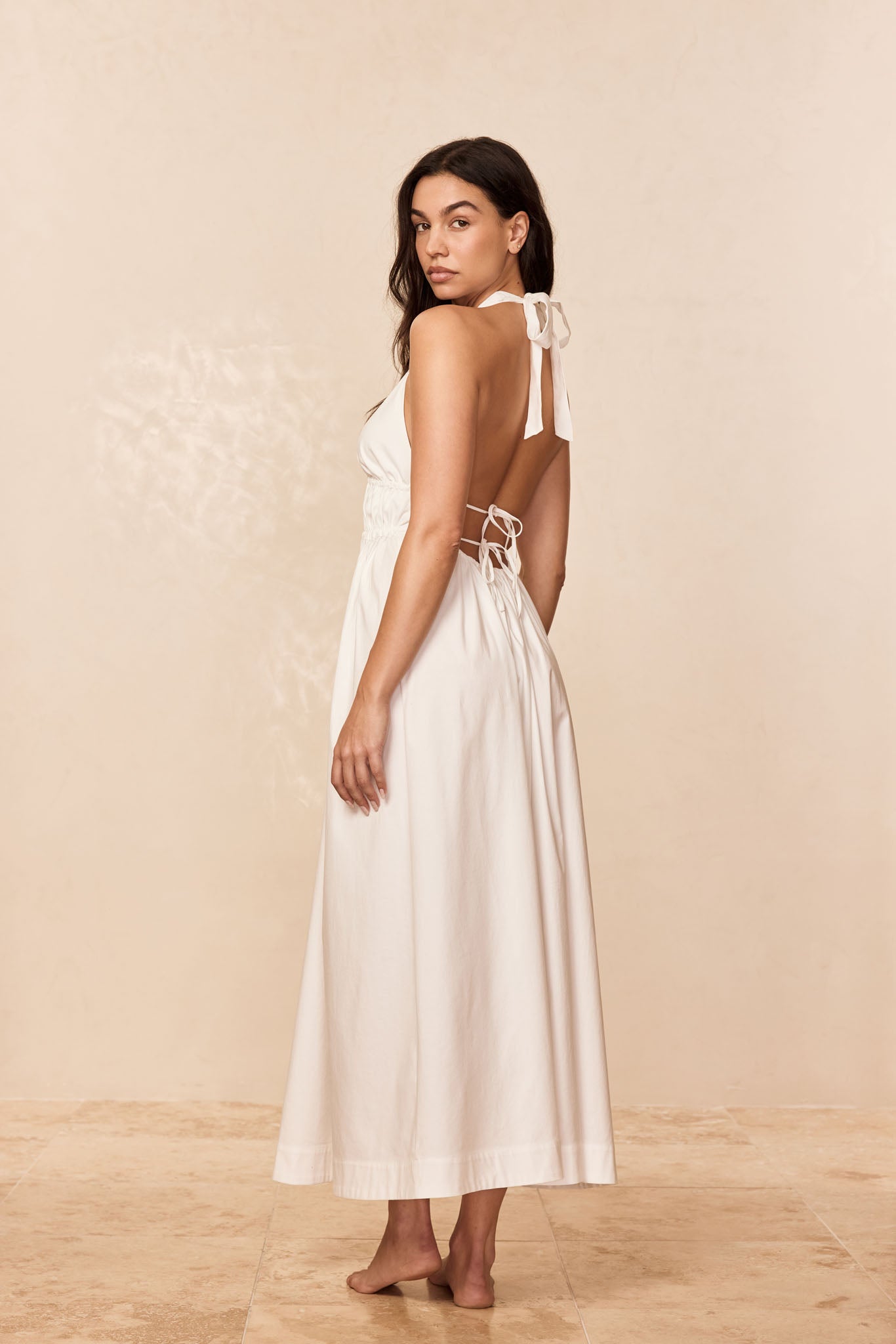 Santa Cruz Dress - White - Image 8