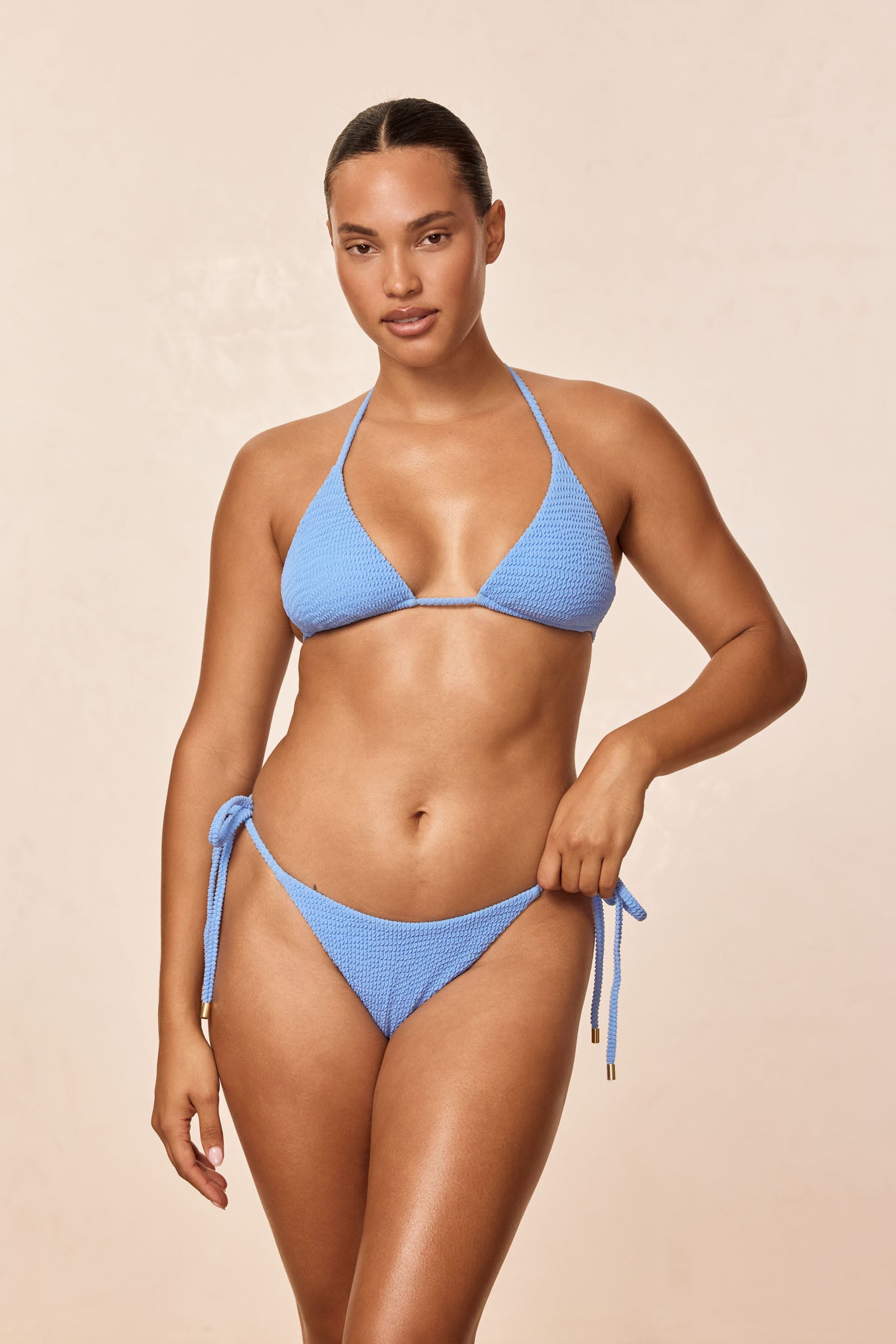 Palma Top - Azure Crinkle - Image 3