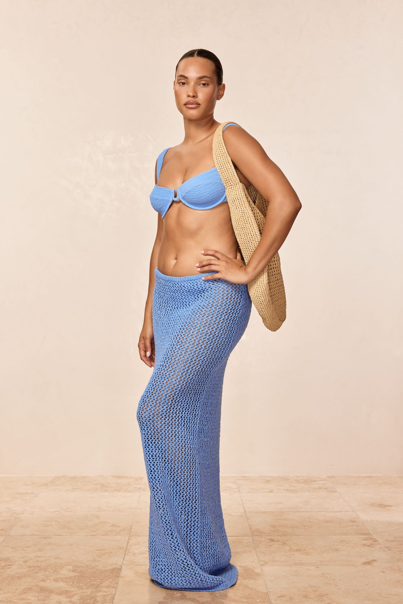 Fontelina Skirt - Azure Petit Crochet - Image 4