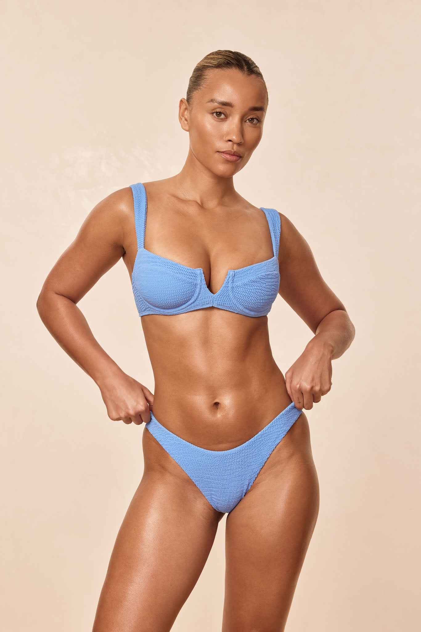 Byron Bottom - Azure Crinkle - Image 3