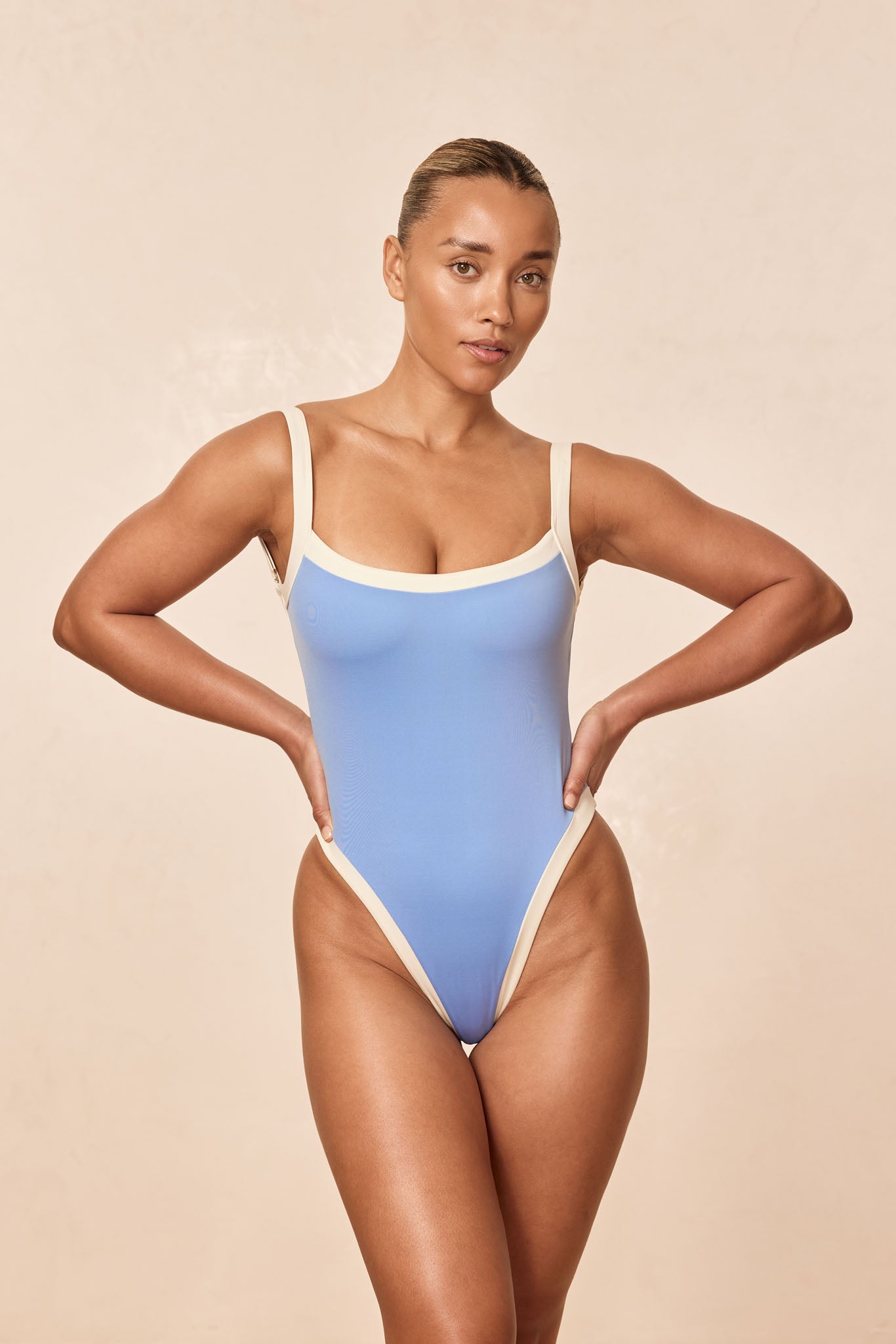 Barcelona One Piece - Azure/Ivory - Image 6