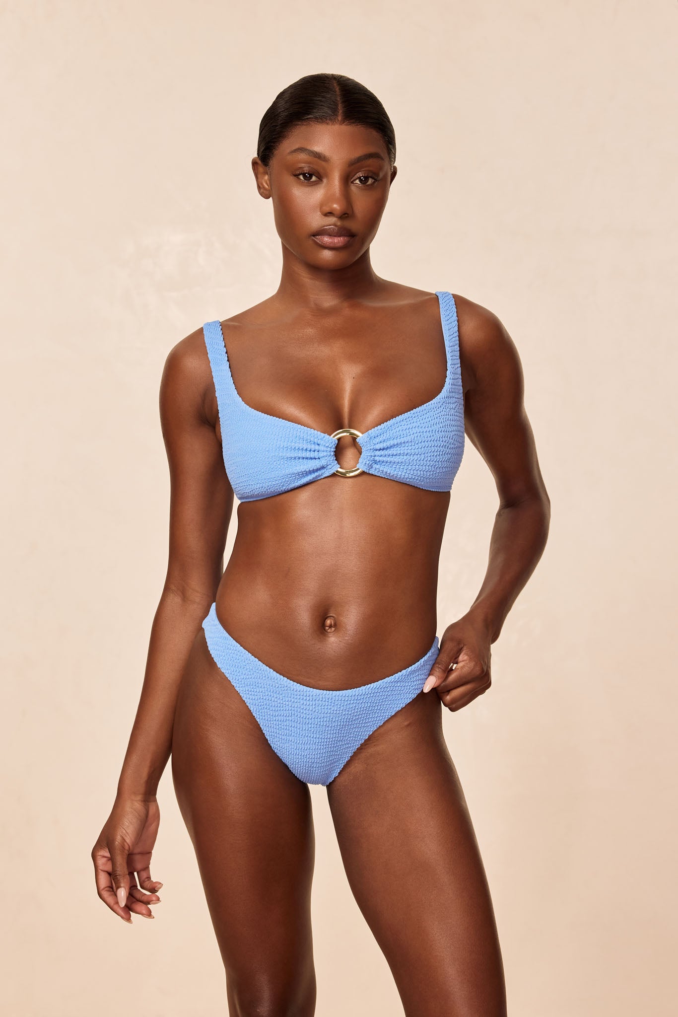 Barbuda Top - Azure Crinkle - Image 6