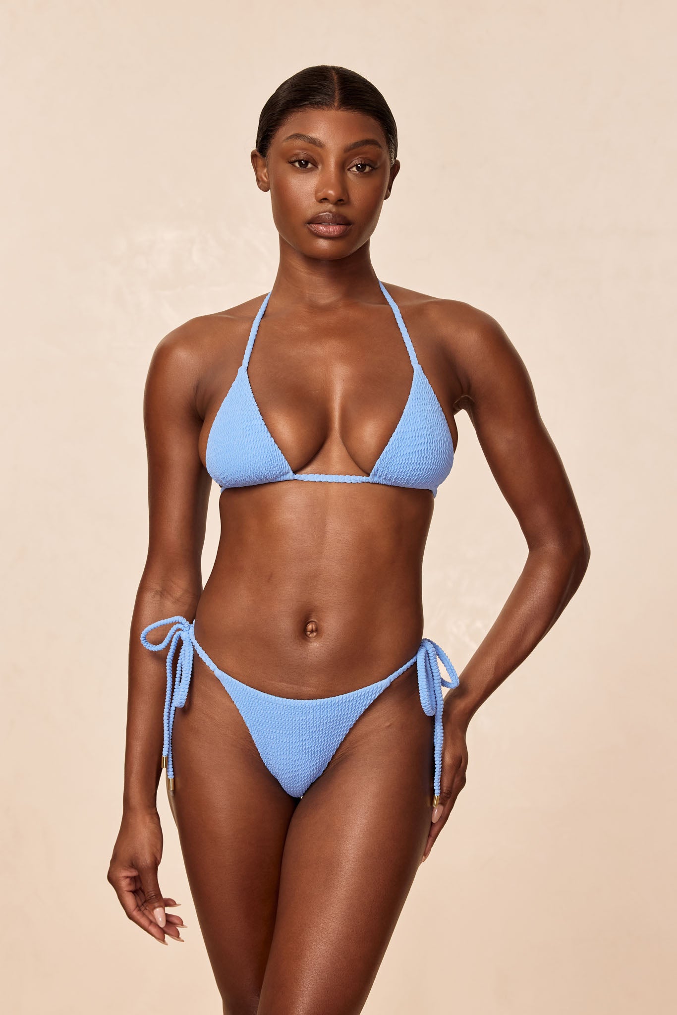 Palma Top - Azure Crinkle - Image 5